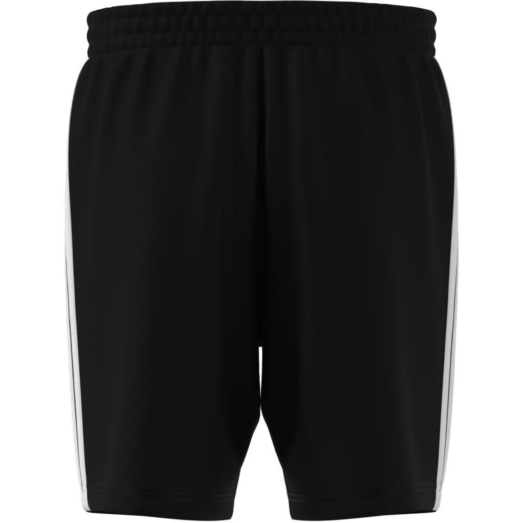 Essential 3-Stripes French Terry Shorts, Black, A701_ONE, large image number 10
