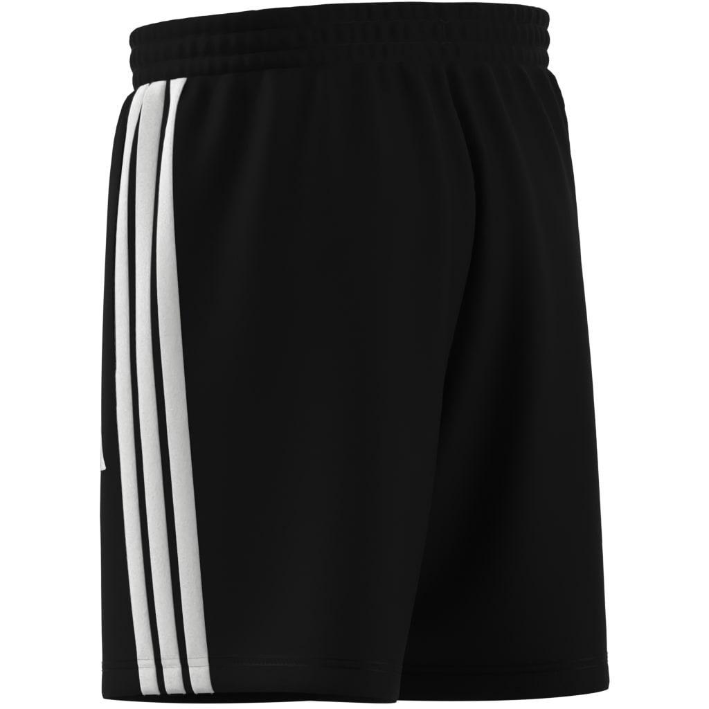 Essential 3-Stripes French Terry Shorts, Black, A701_ONE, large image number 14