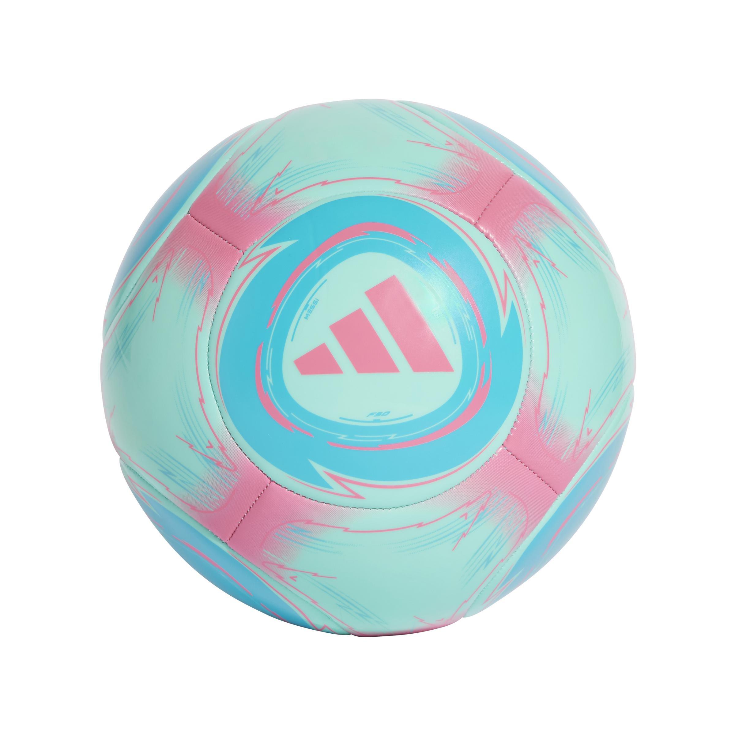 Unisex Messi Club Ball, Turquoise, A701_ONE, large image number 0