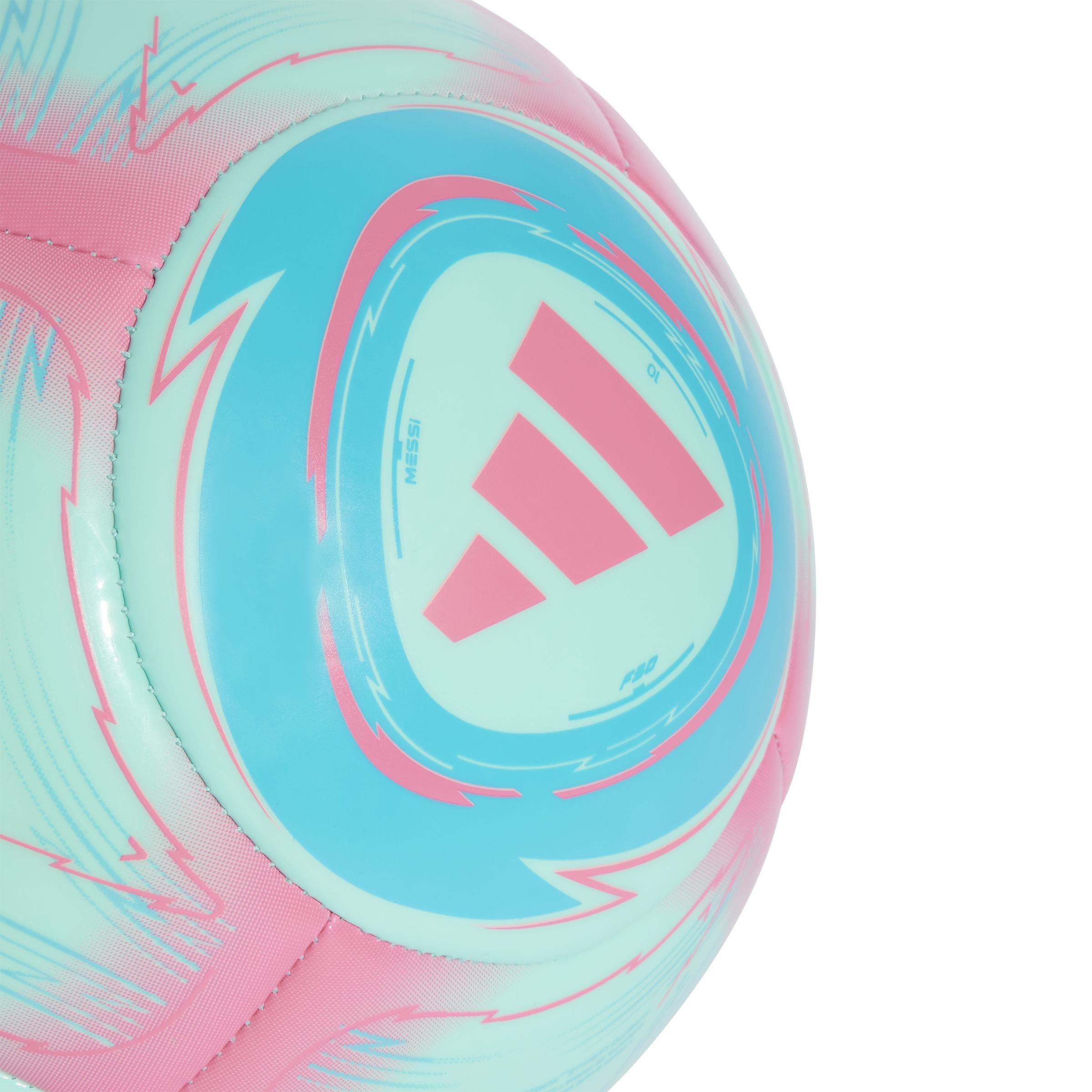 Unisex Messi Club Ball, Turquoise, A701_ONE, large image number 3