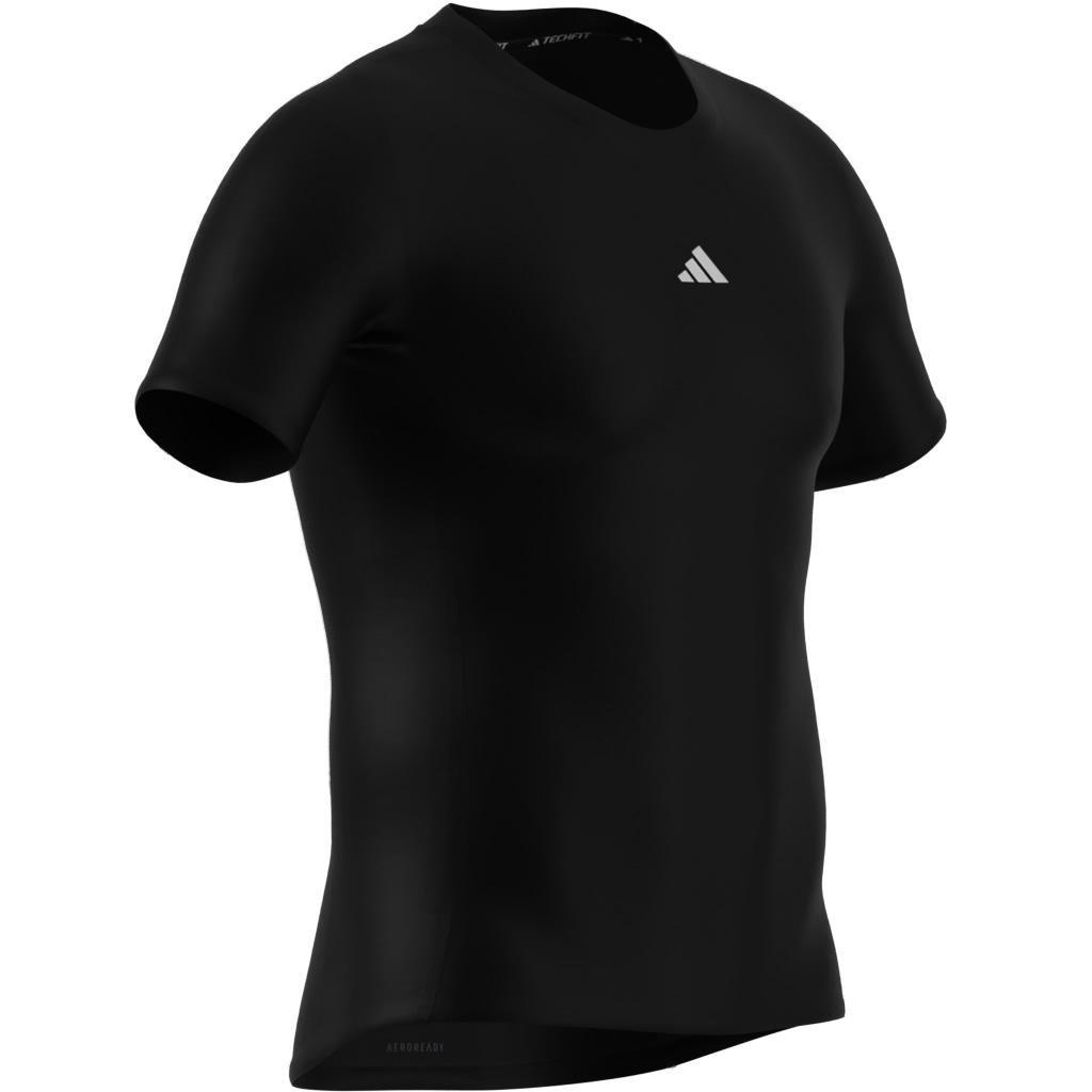 Men Techfit Compression Training T-Shirt, Black, A701_ONE, large image number 9