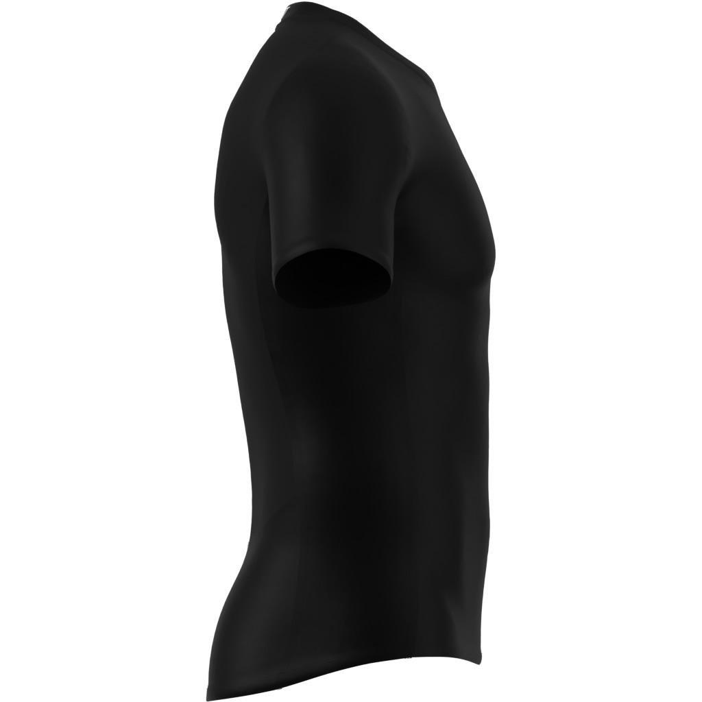 TECHFIT Compression Training T-Shirt, Black, , large image number 10