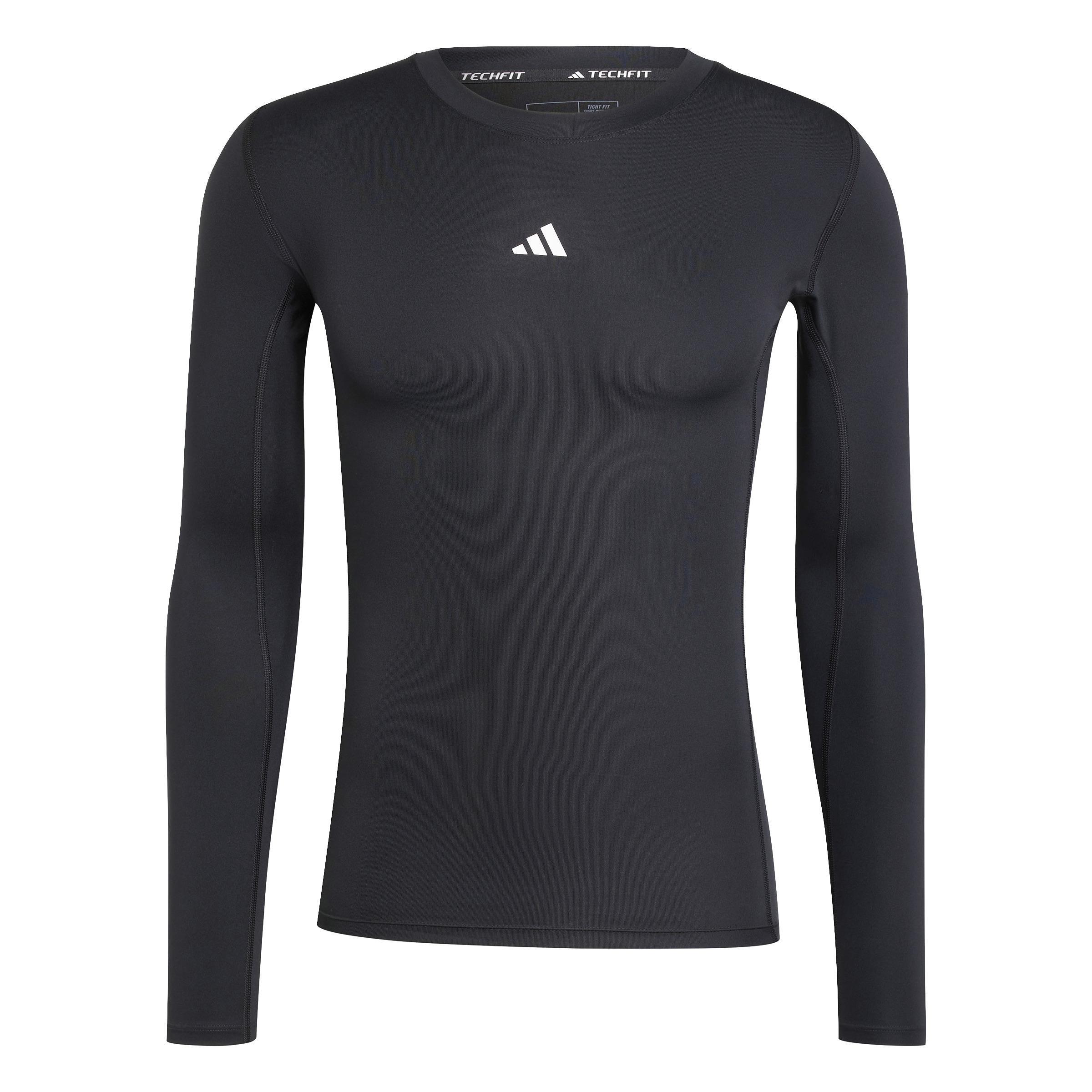 Techfit Compression Training Long Sleeve Long-Sleeve Top, Black, A701_ONE, large image number 0