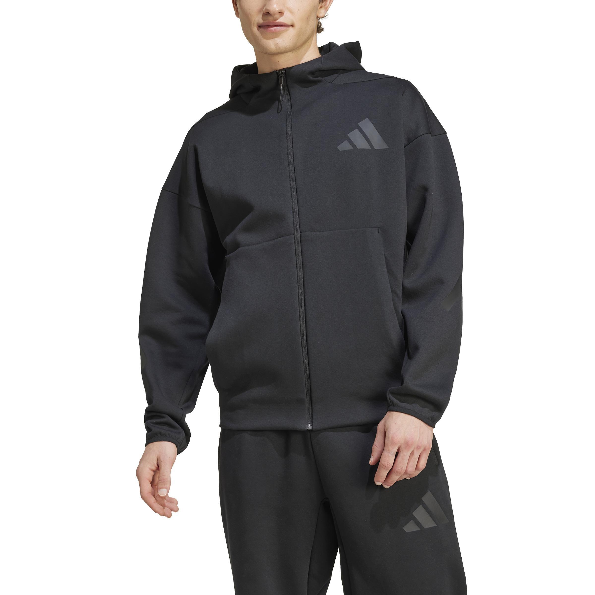 Adidas Z.N.E. Full Zip, Black, A701_ONE, large image number 1