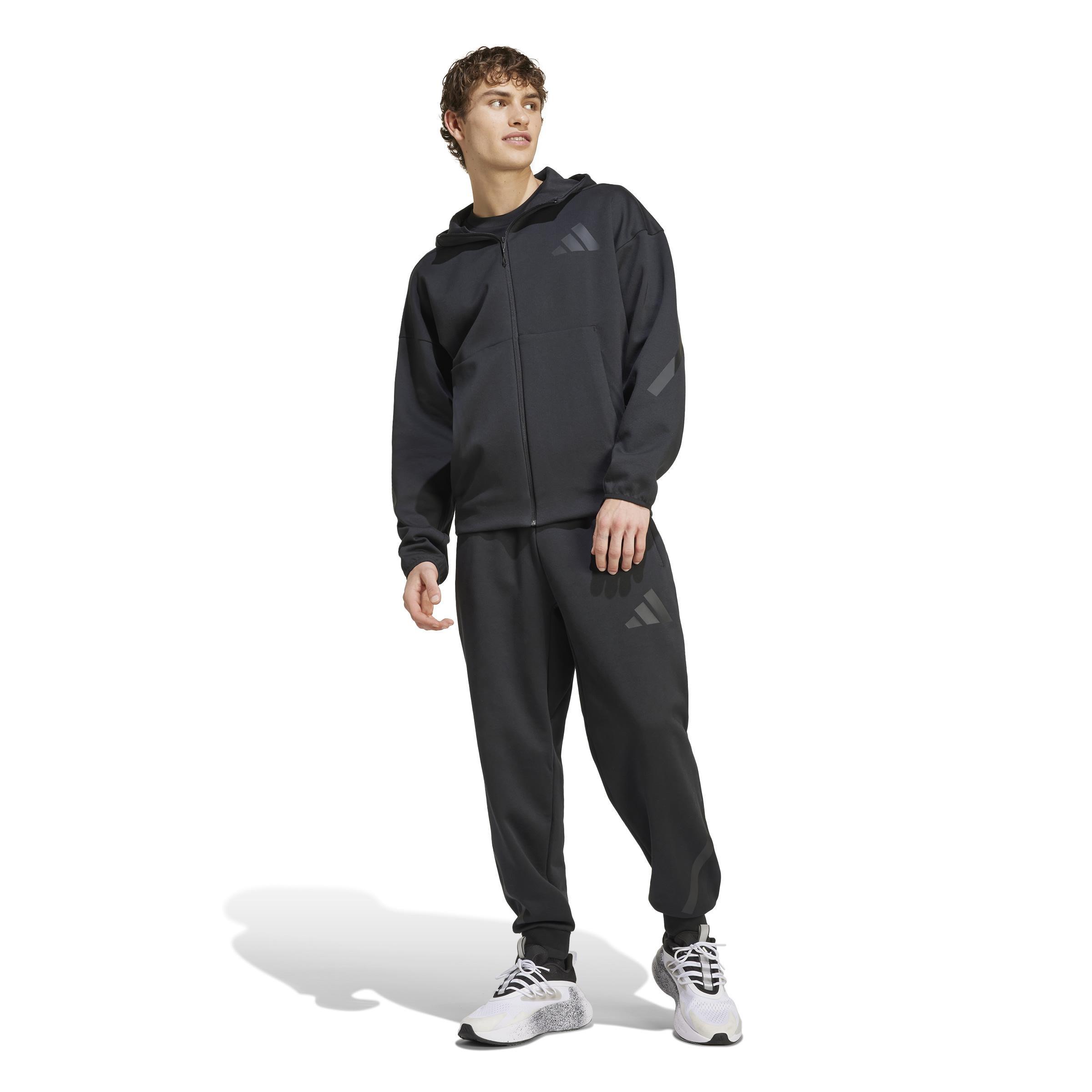 Adidas Z.N.E. Full Zip, Black, A701_ONE, large image number 8