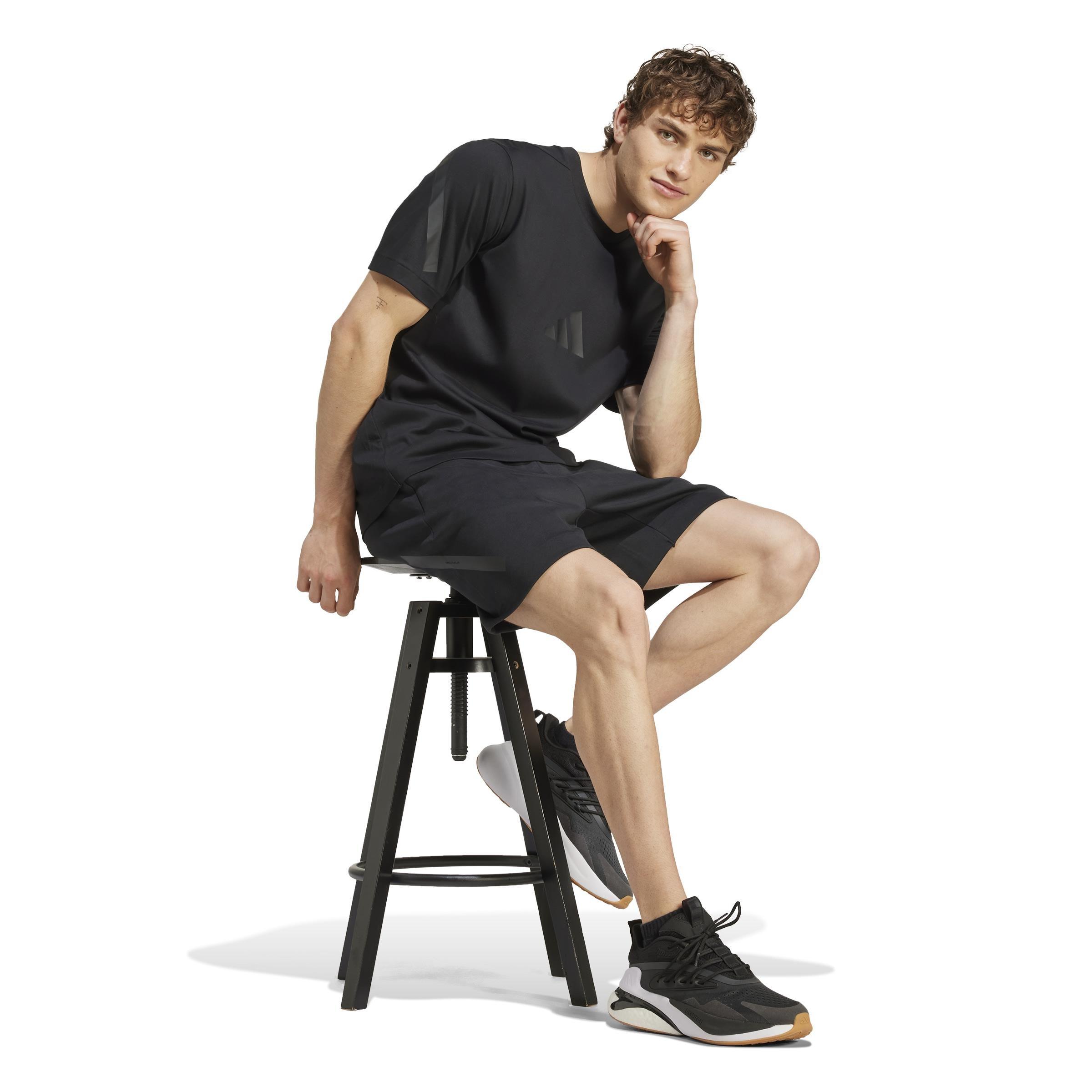 New adidas Z.N.E. Shorts, Black, , large image number 6