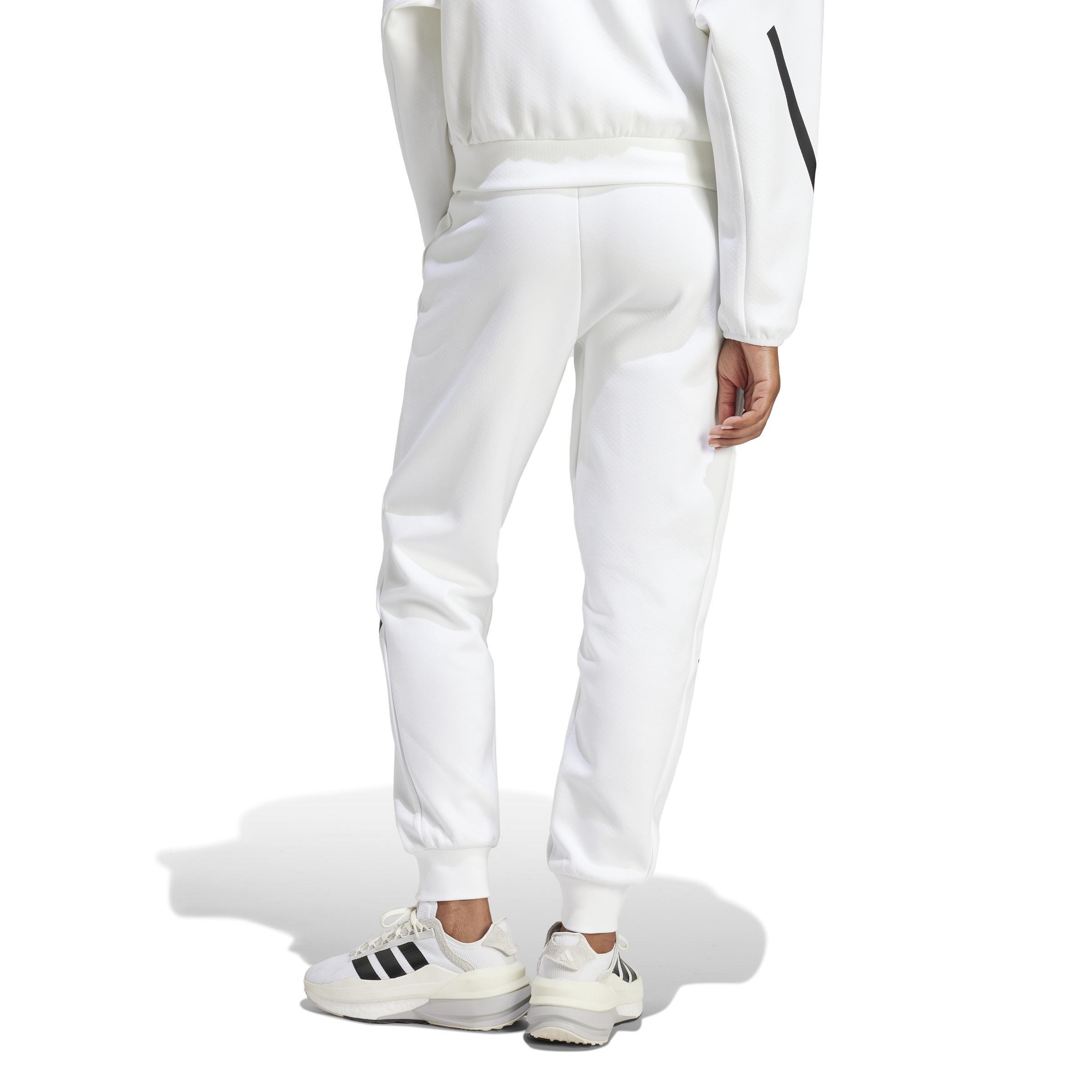 adidas Z.N.E. Tracksuit Bottoms, White, , large image number 2