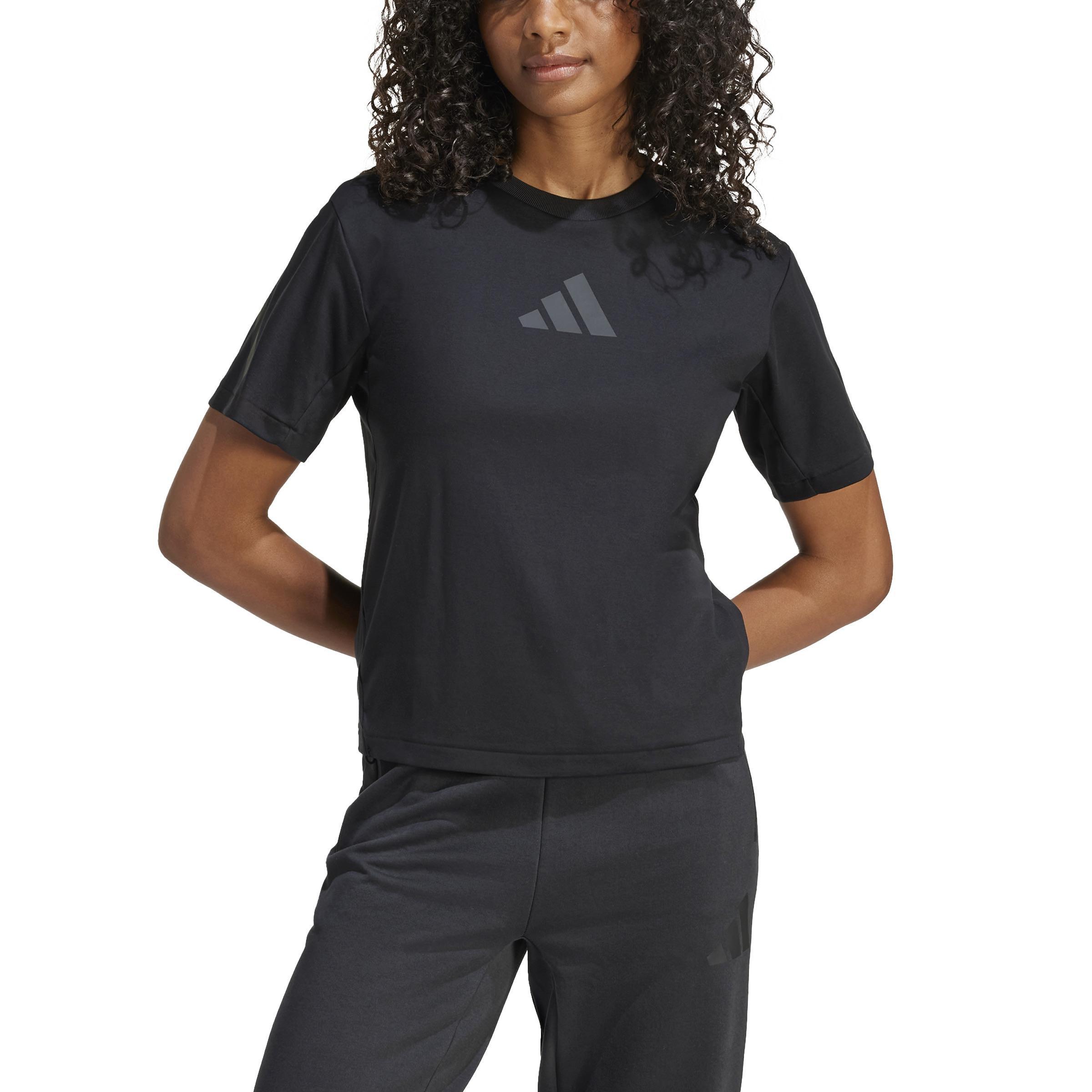 adidas Z.N.E. T-Shirt, Black, , large image number 1