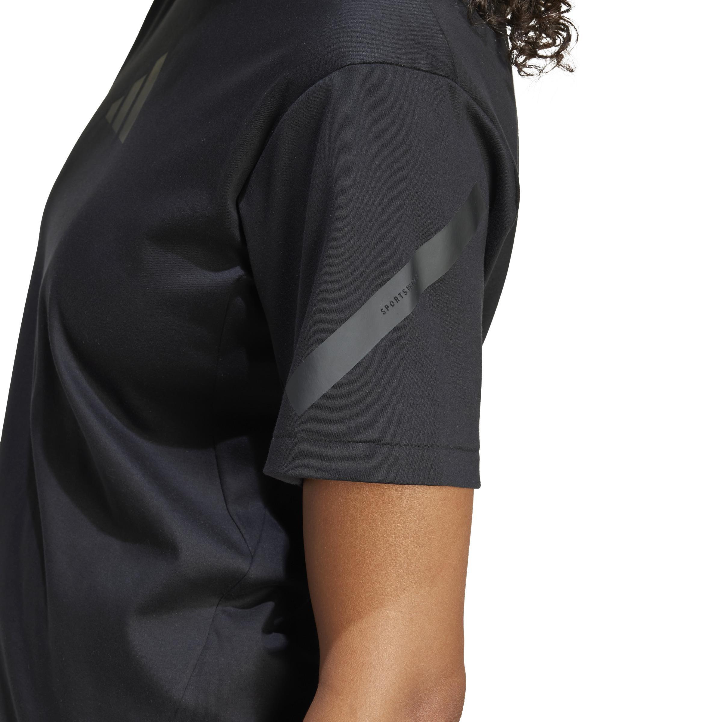 adidas Z.N.E. T-Shirt, Black, , large image number 4