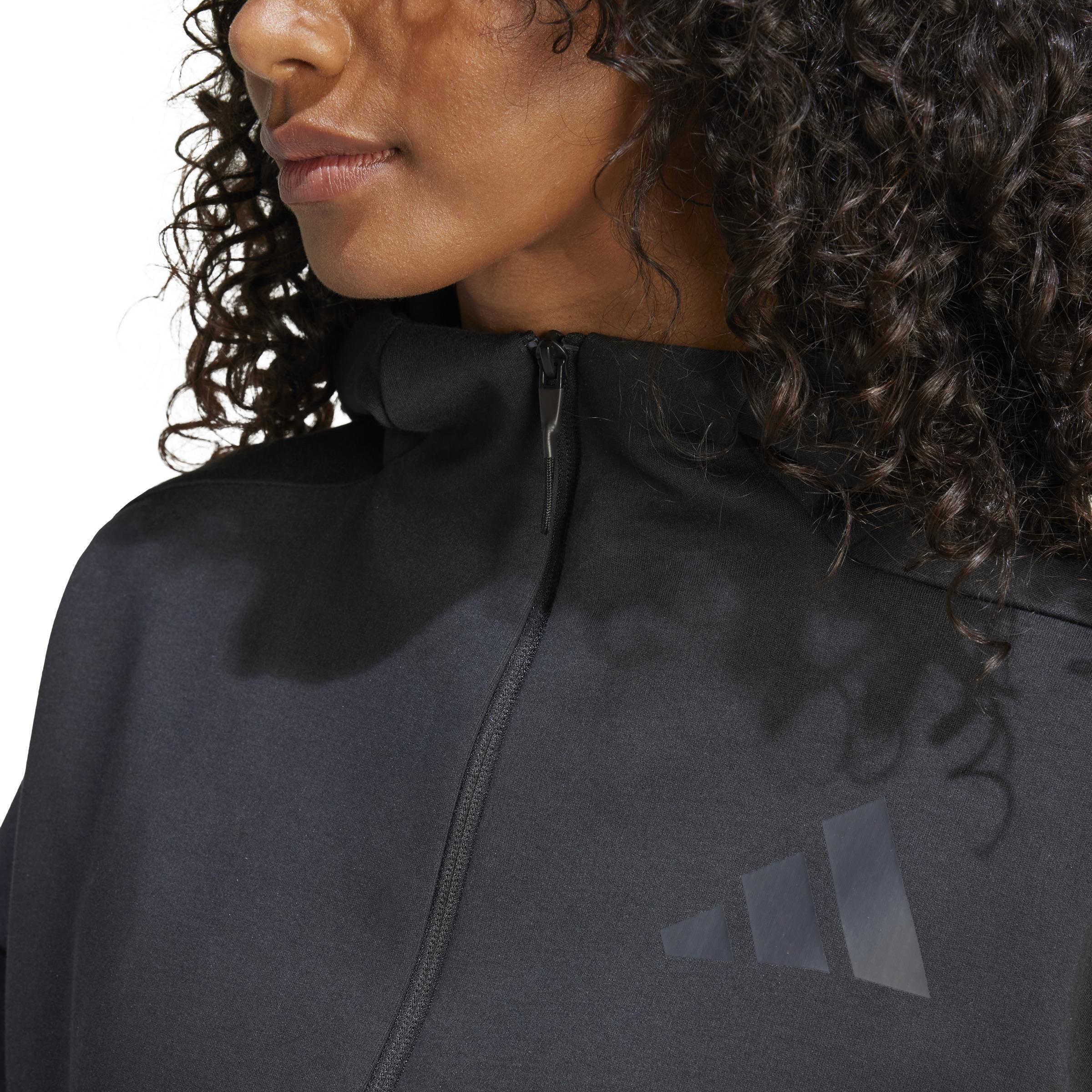 adidas Z.N.E. Full-Zip Hoodie, Black, , large image number 5