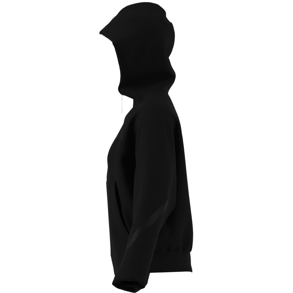 adidas Z.N.E. Full-Zip Hoodie, Black, A701_ONE, large image number 6