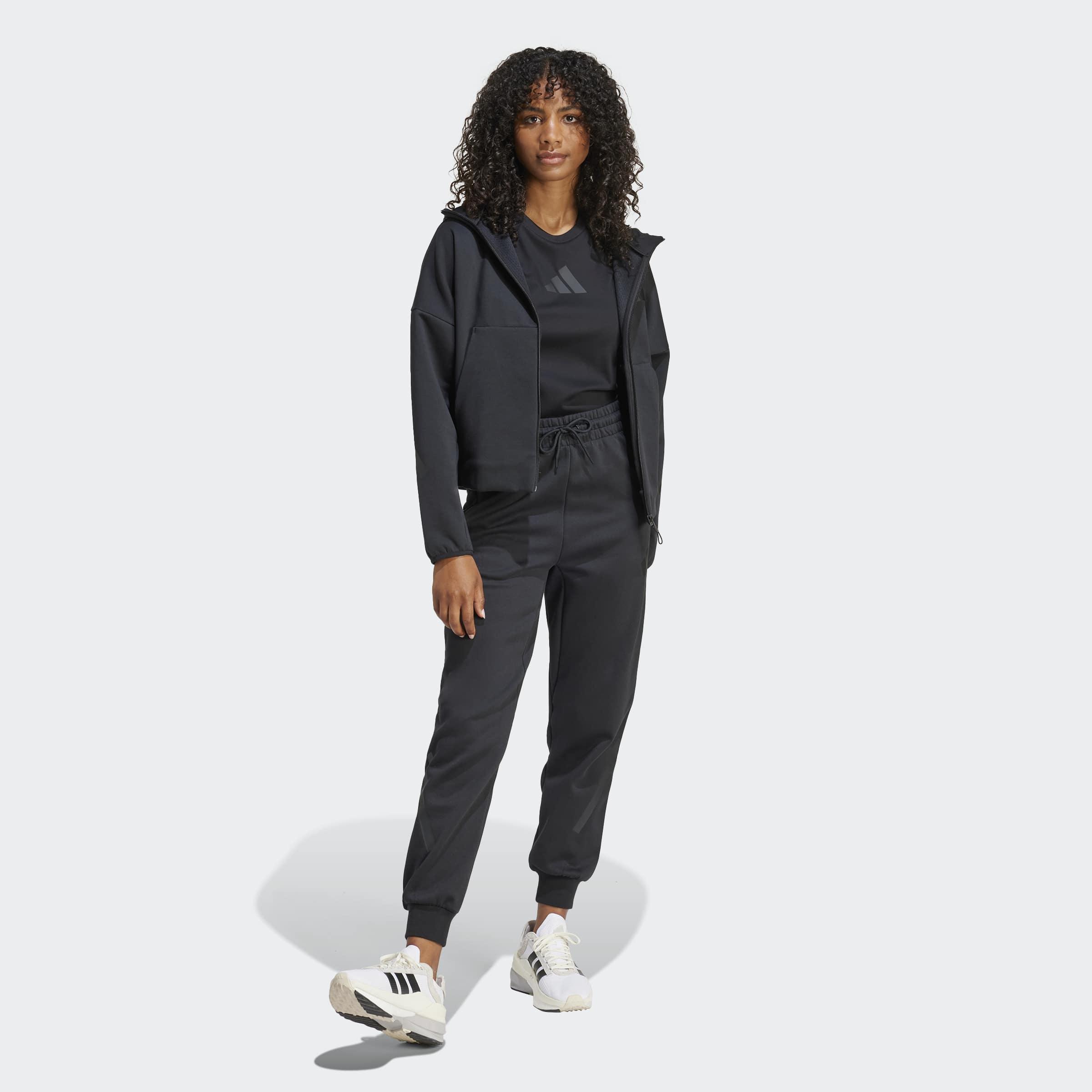 adidas Z.N.E. Full-Zip Hoodie, Black, , large image number 6