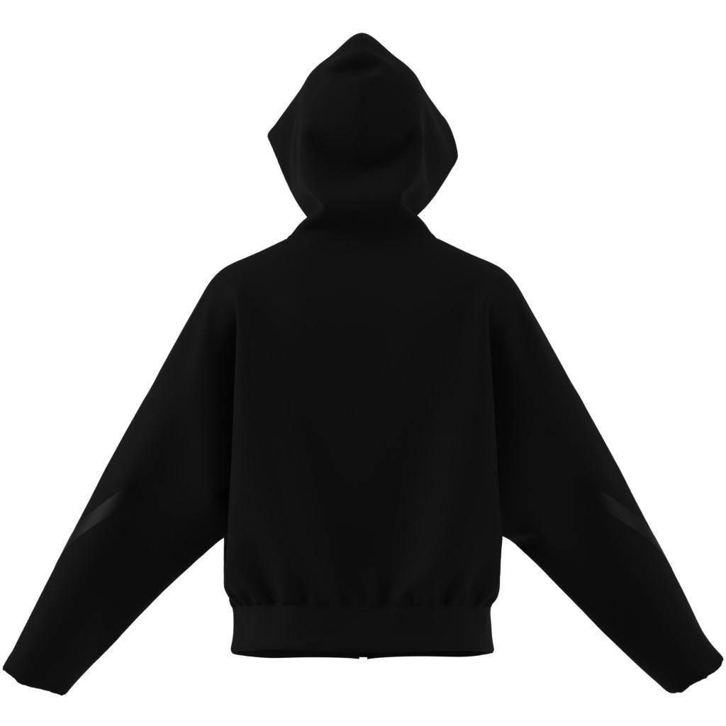 adidas Z.N.E. Full-Zip Hoodie, Black, A701_ONE, large image number 8