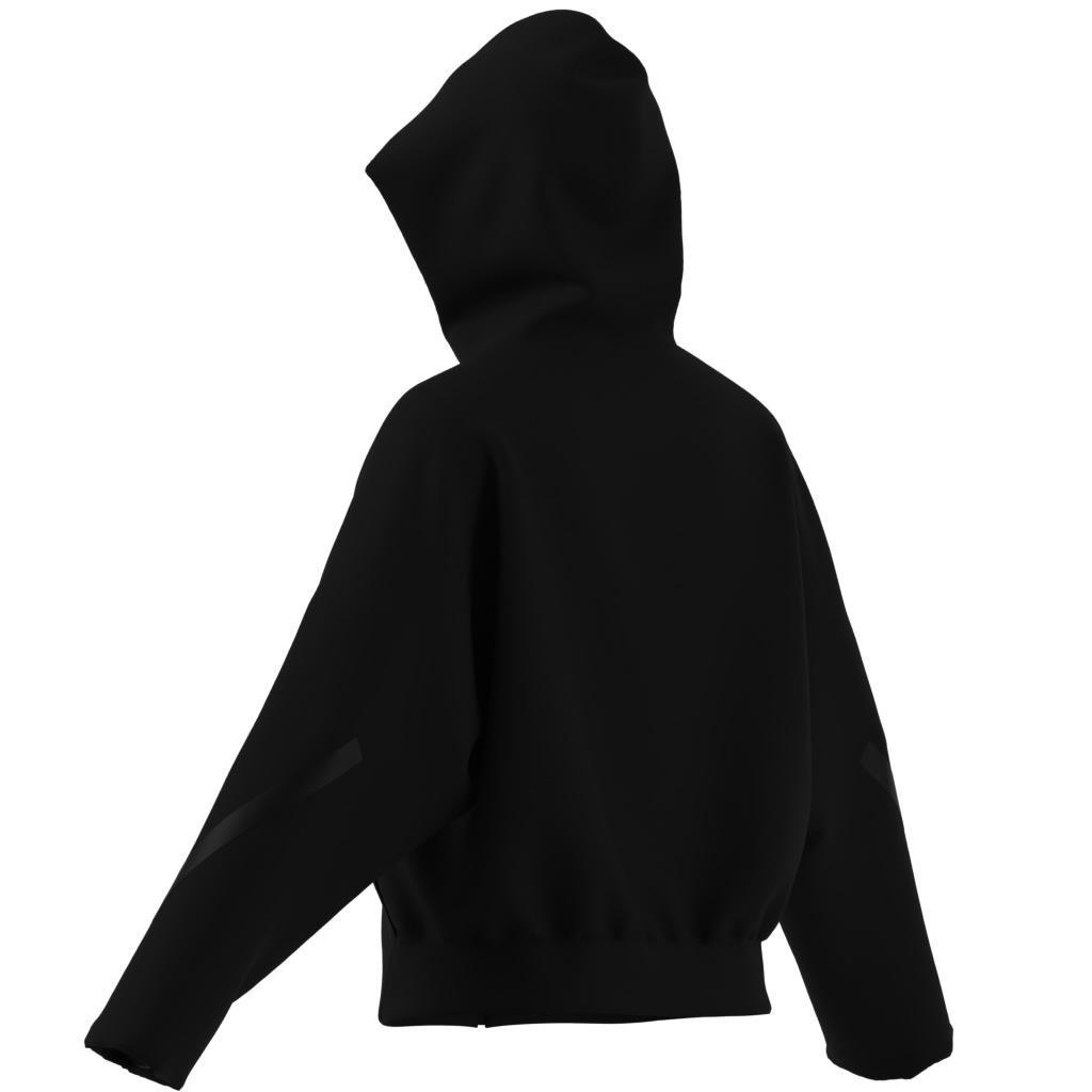 adidas Z.N.E. Full-Zip Hoodie, Black, A701_ONE, large image number 12