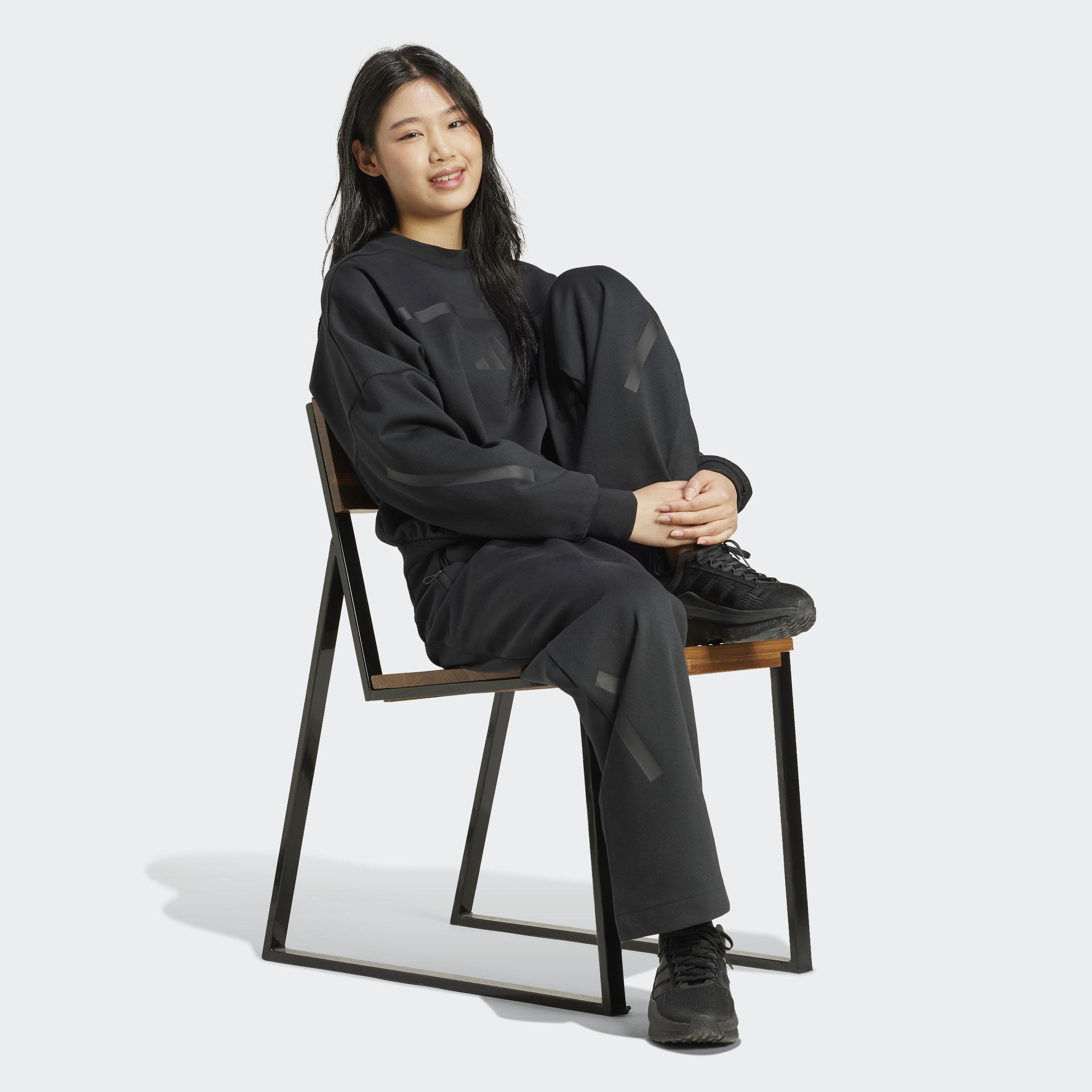 adidas Z.N.E. Barrel Tracksuit Bottoms, Black, A701_ONE, large image number 4