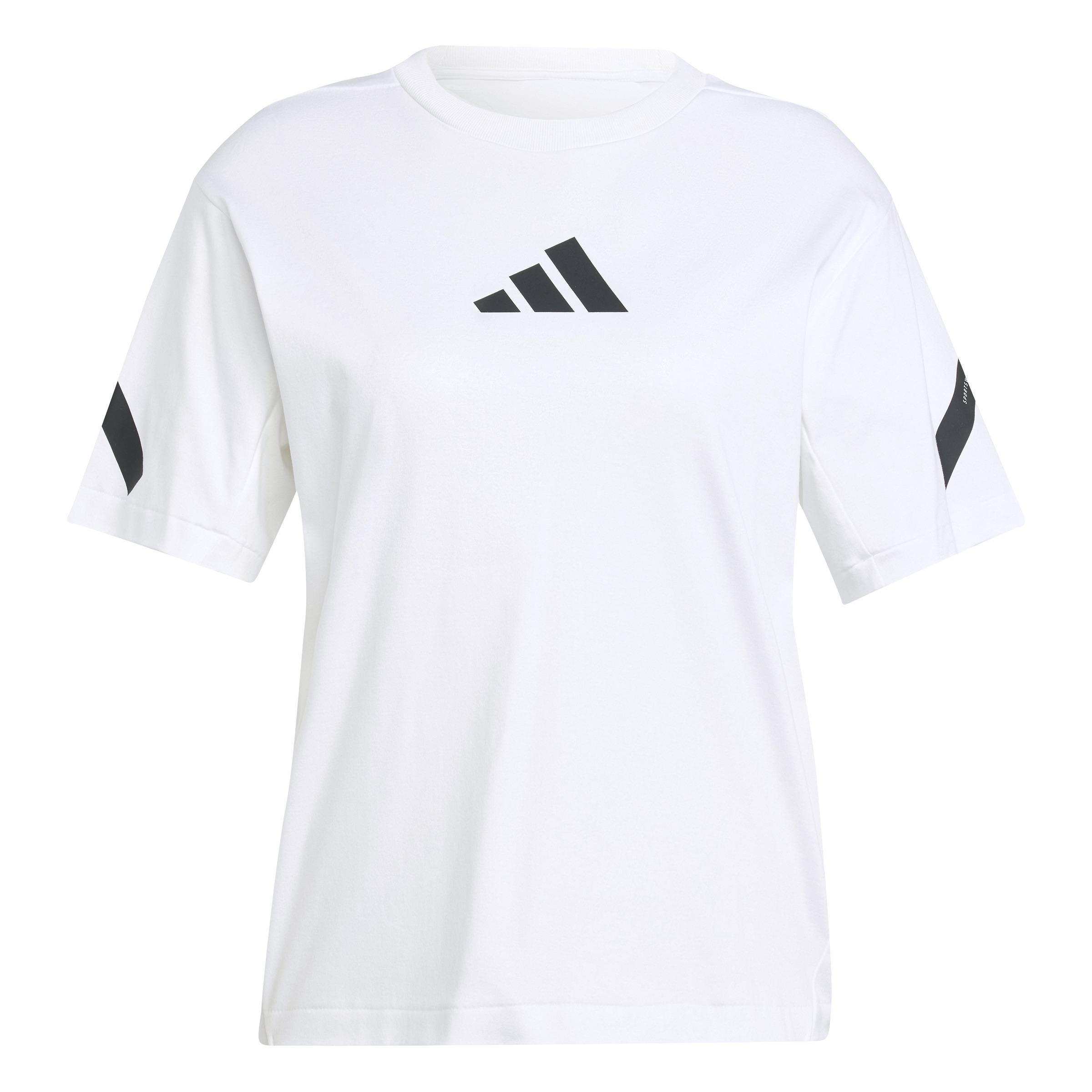 adidas Z.N.E. T-Shirt, White, A701_ONE, large image number 2