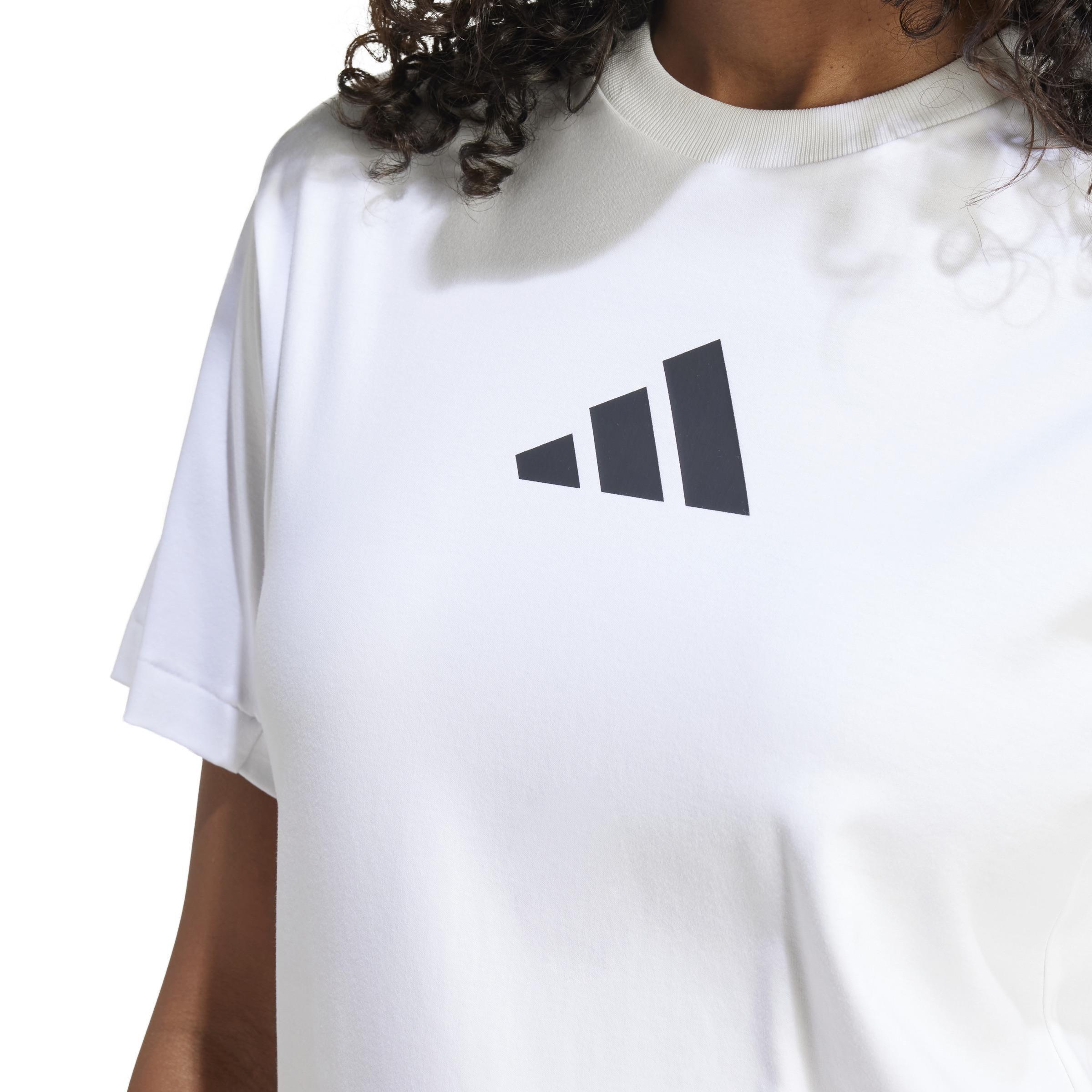 adidas Z.N.E. T-Shirt, White, A701_ONE, large image number 4