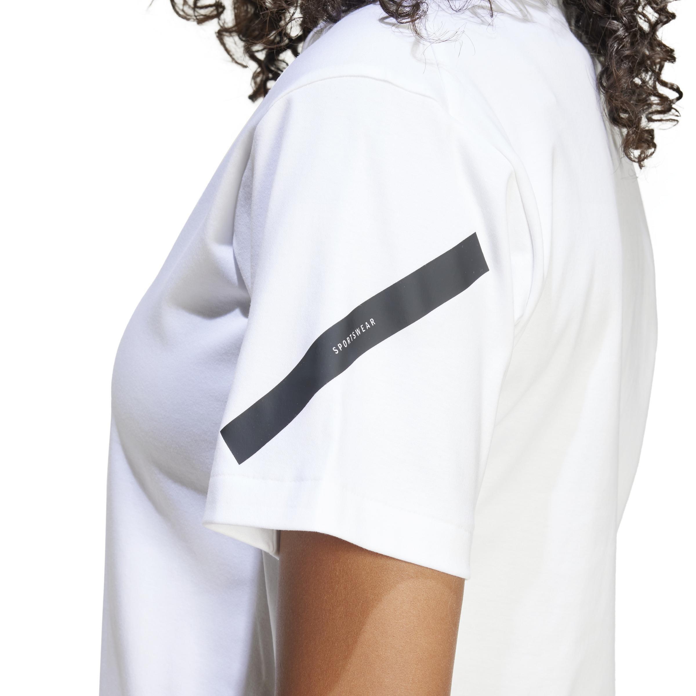 adidas Z.N.E. T-Shirt, White, , large image number 5