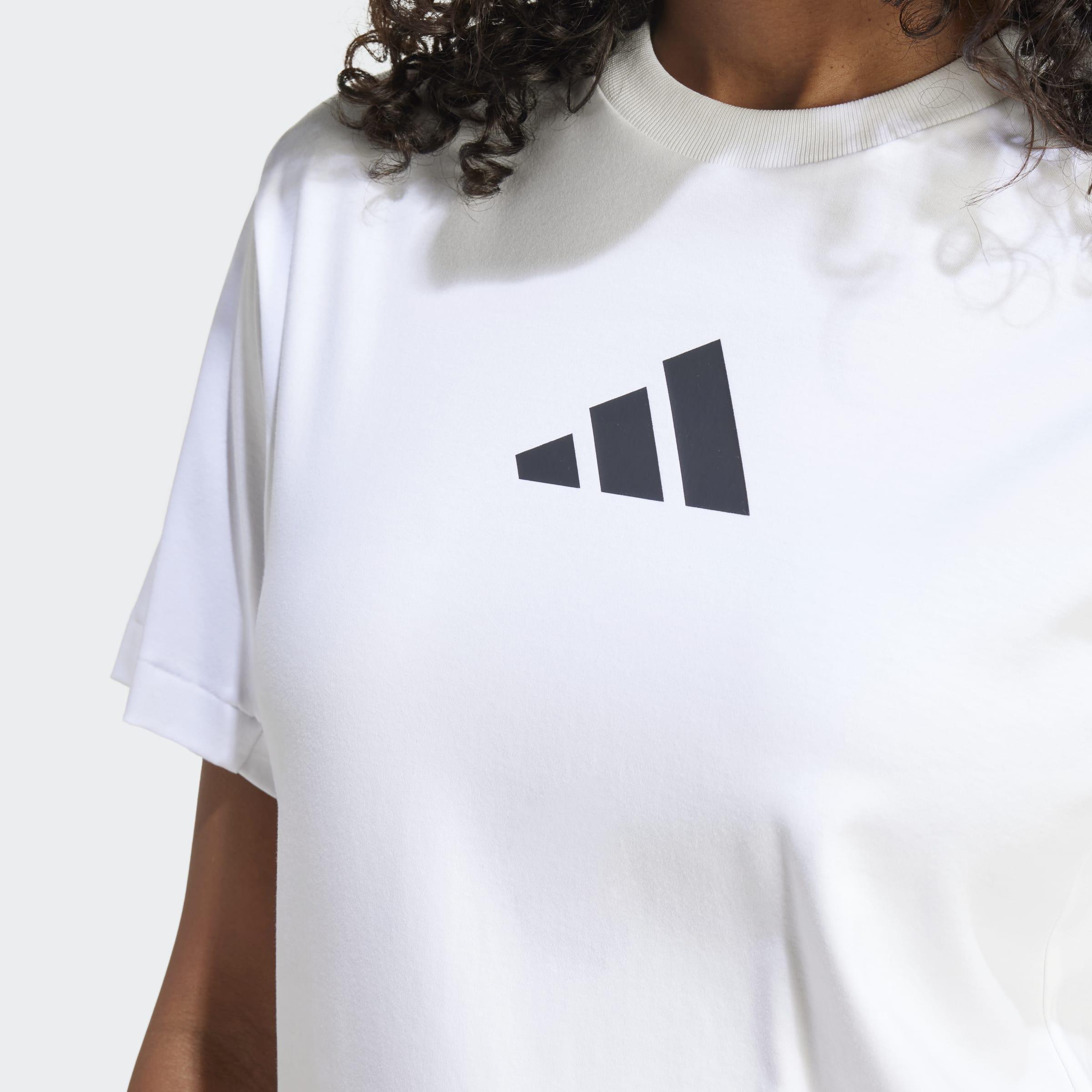 adidas Z.N.E. T-Shirt, White, A701_ONE, large image number 9