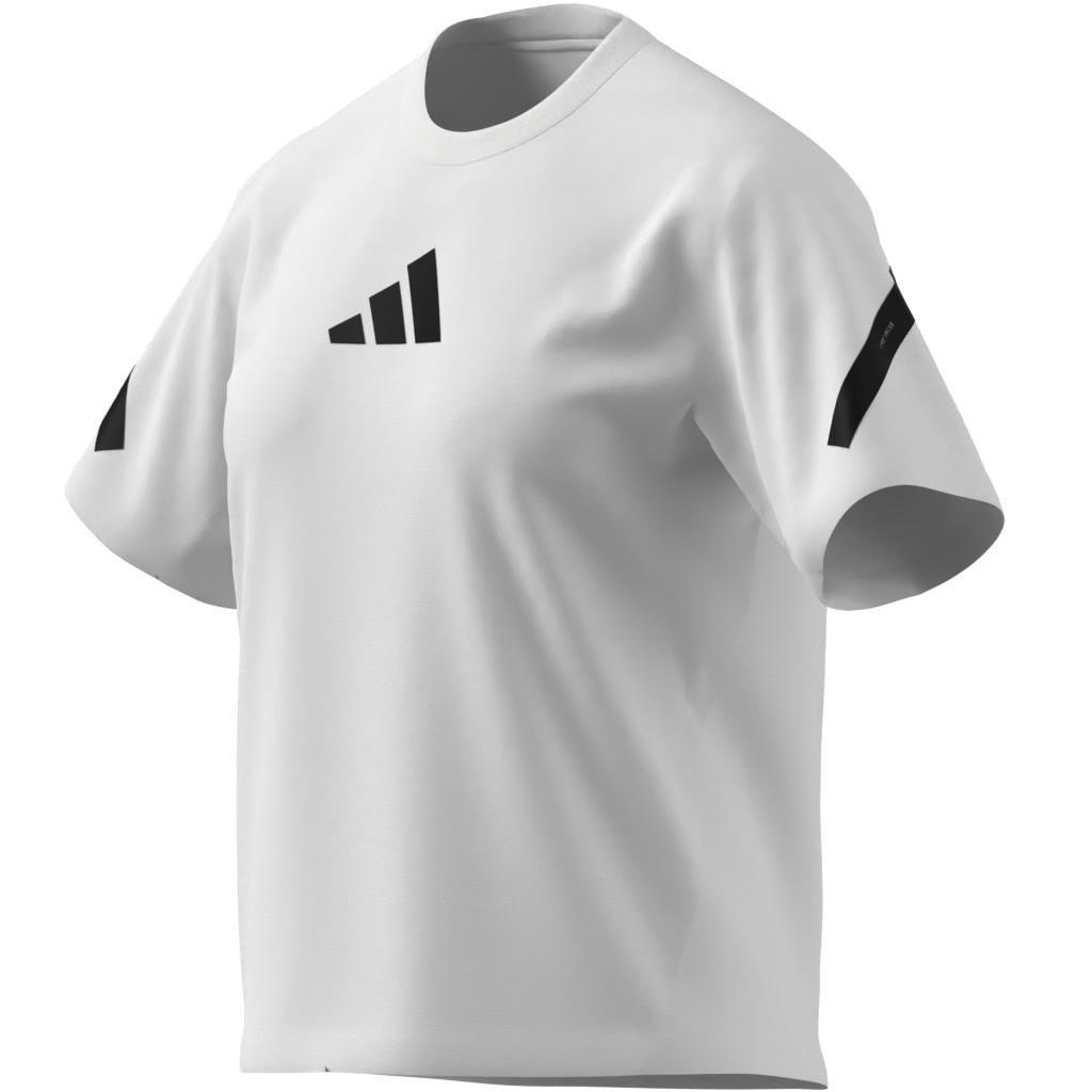 adidas Z.N.E. T-Shirt, White, A701_ONE, large image number 11