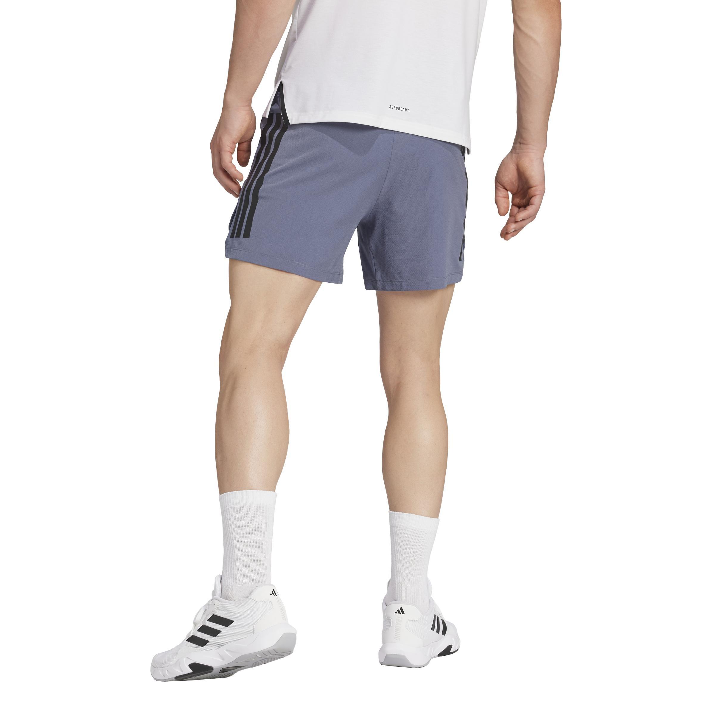 Power 3-Stripes Shorts, Grey, A701_ONE, large image number 1