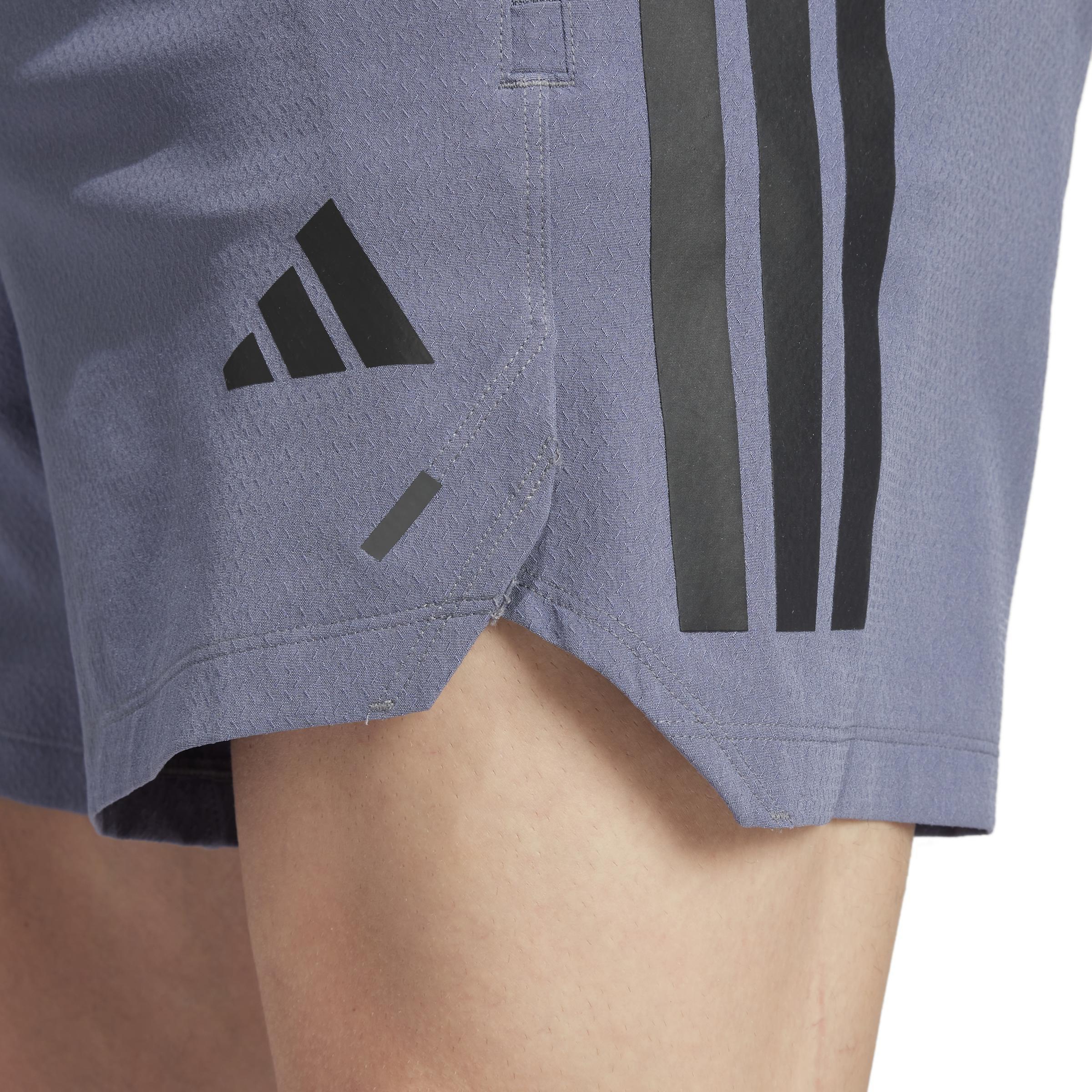 Power 3-Stripes Shorts, Grey, A701_ONE, large image number 2