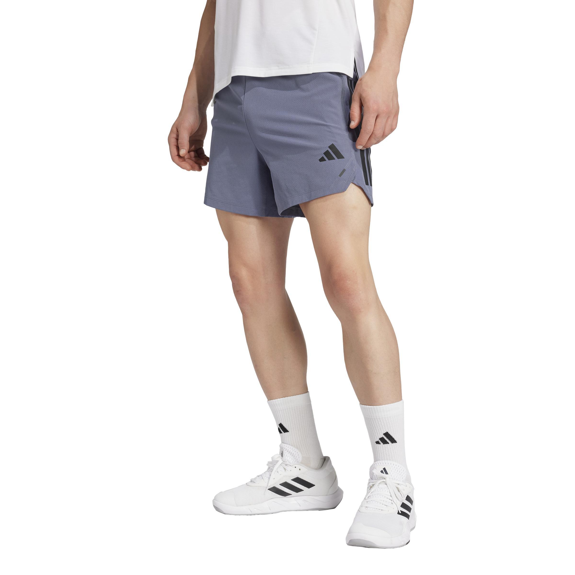 Power 3-Stripes Shorts, Grey, A701_ONE, large image number 6