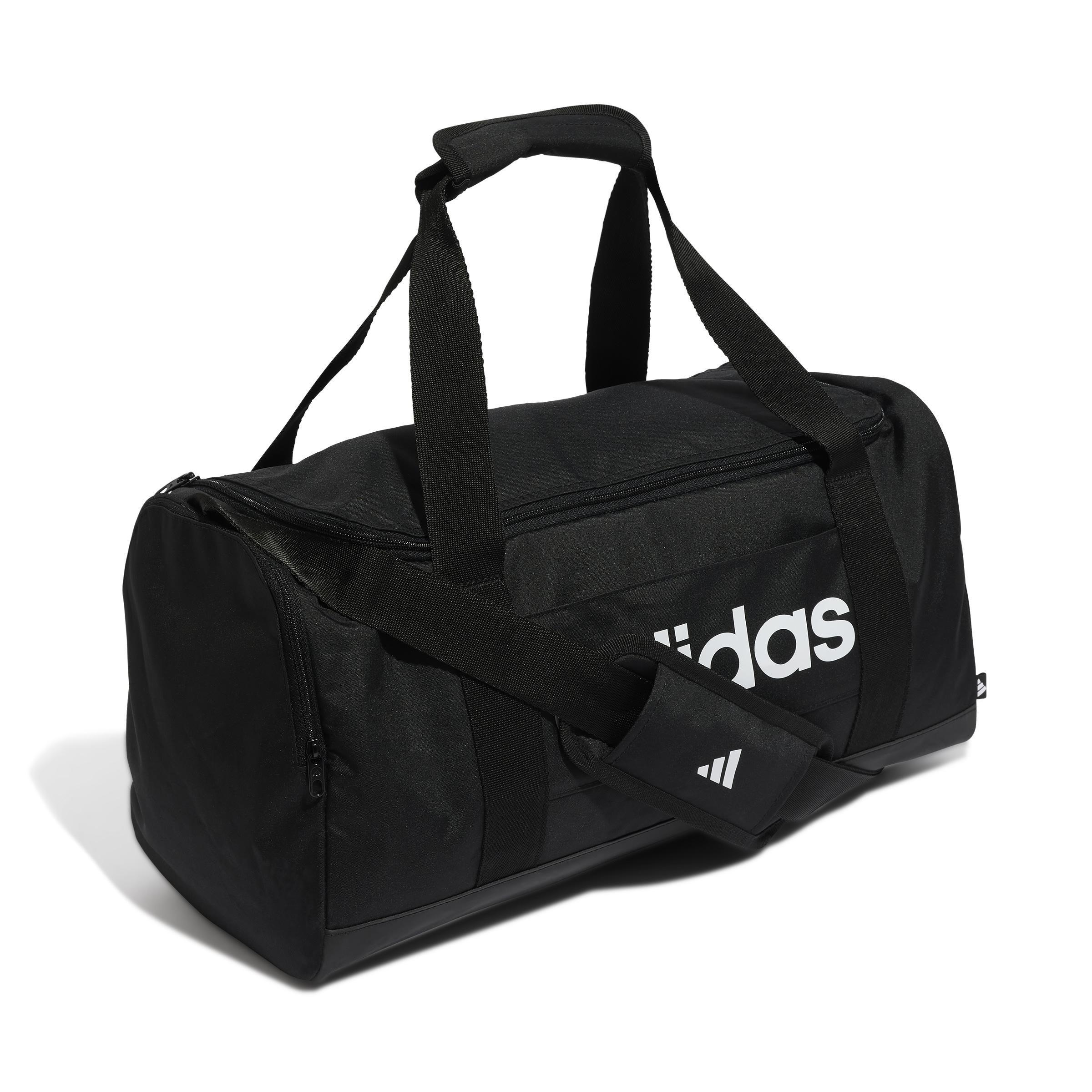 Unisex Linear Duffel Bag Small, Black, A701_ONE, large image number 0