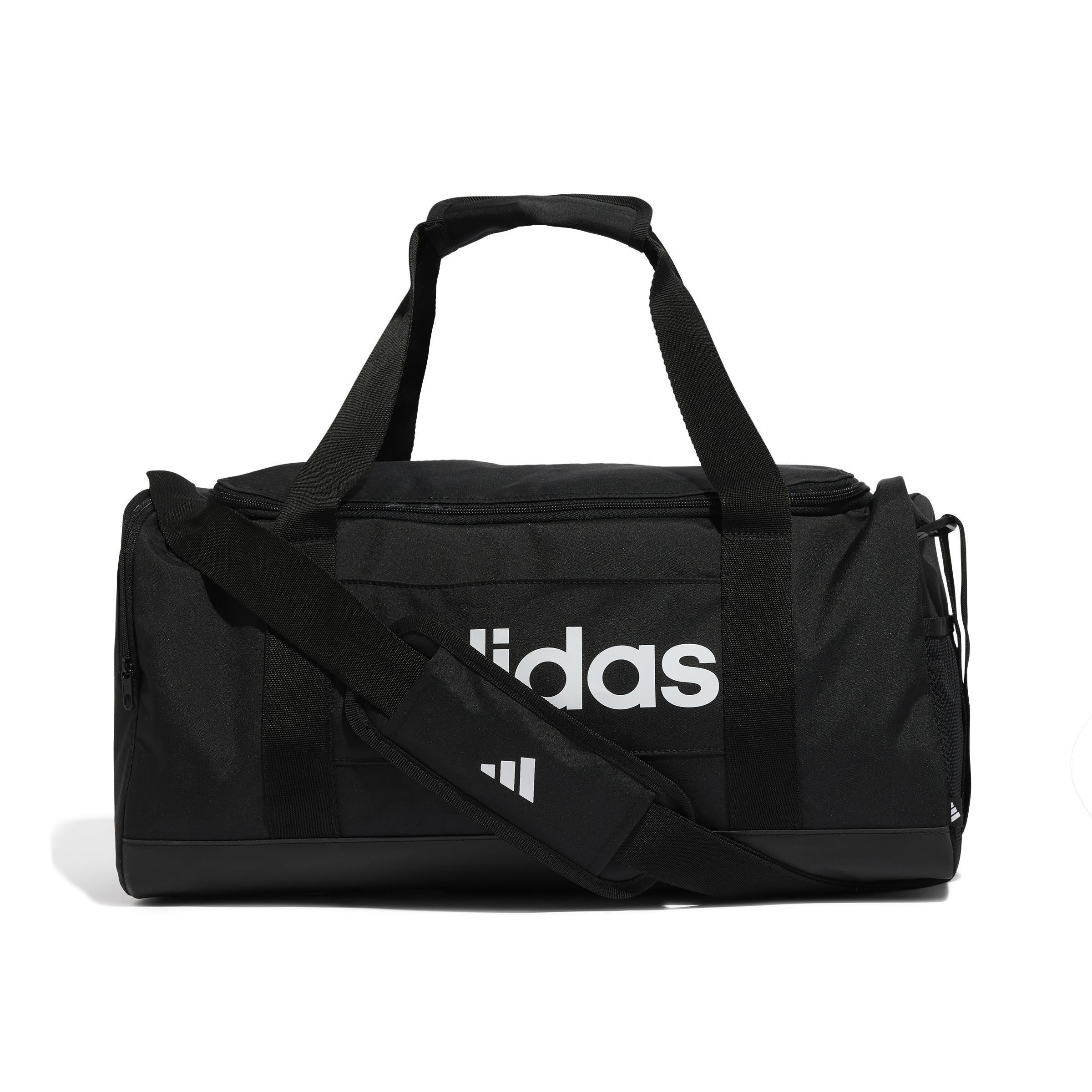 Unisex Linear Duffel Bag Small, Black, A701_ONE, large image number 1