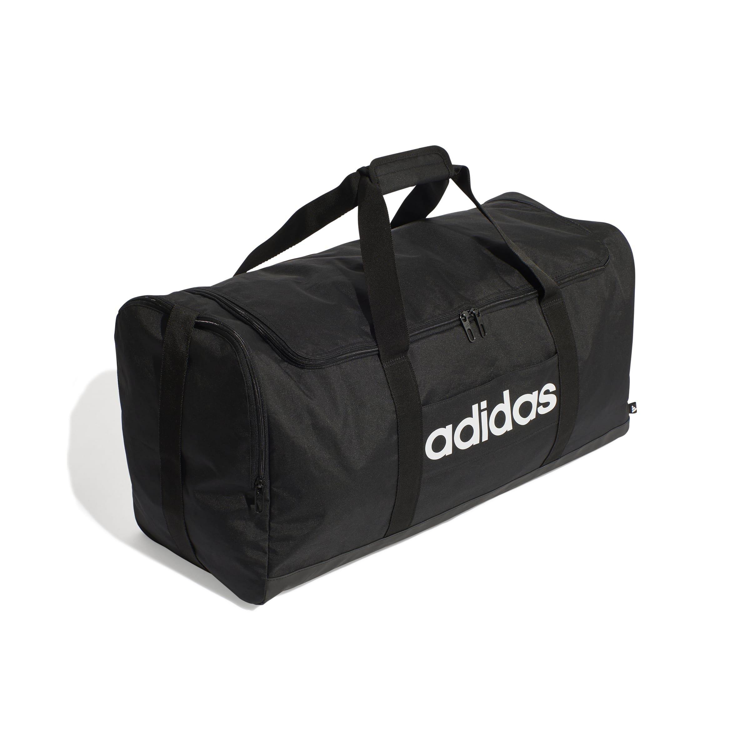 Unisex Linear Duffel Large, Black, A701_ONE, medium