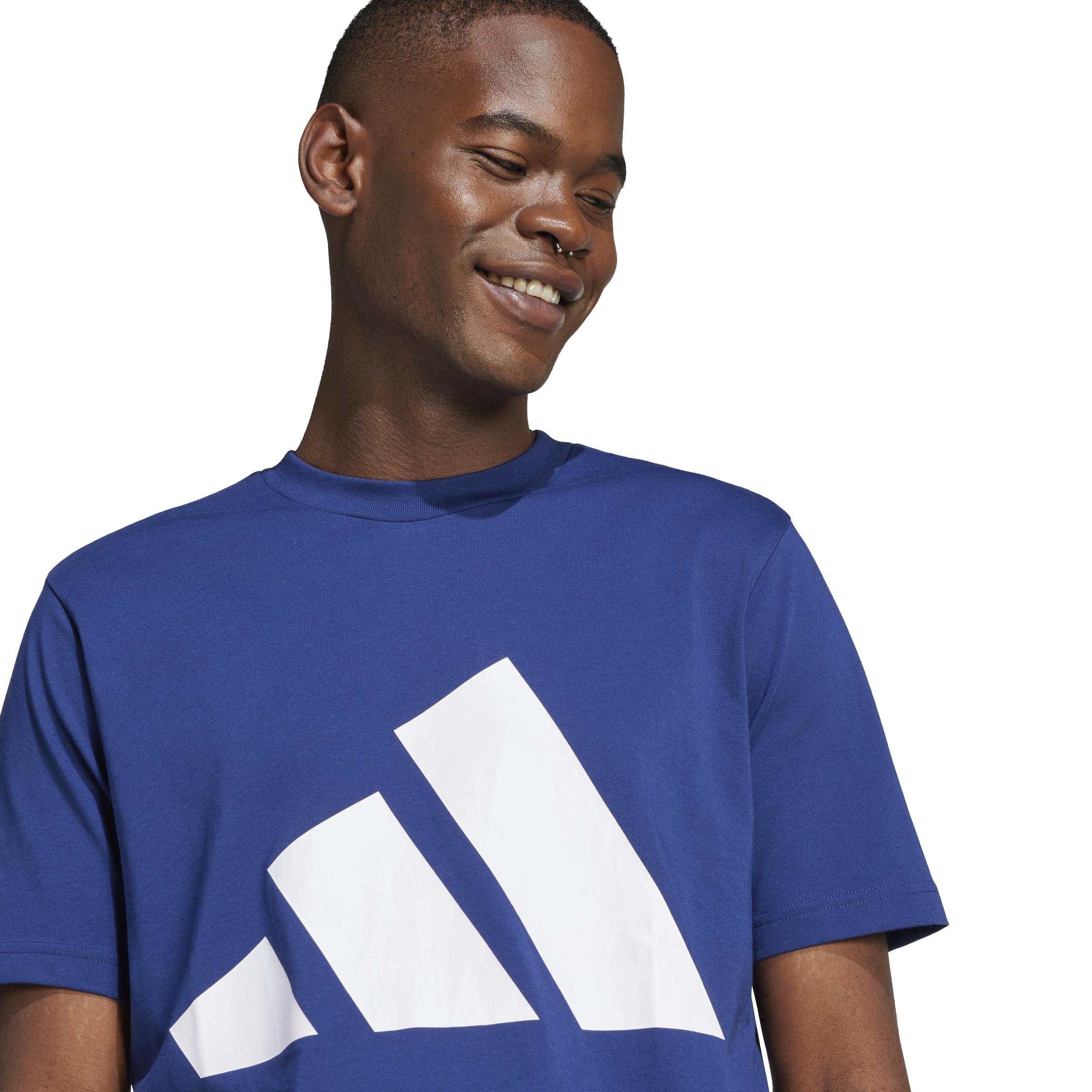 Essentials Big Logo Tee, Blue, A701_ONE, large image number 3
