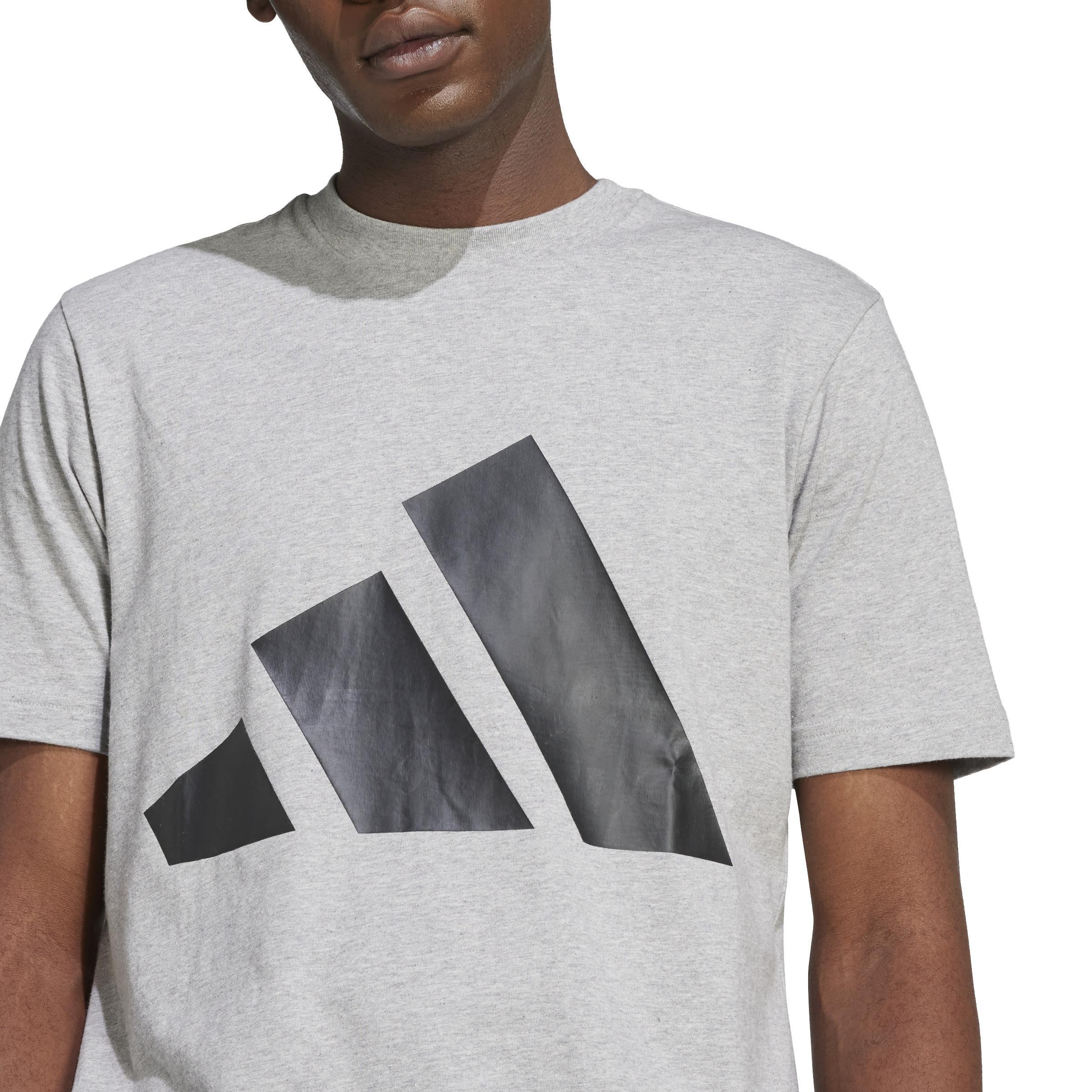 Essentials Big Logo Tee, Grey, , large image number 4