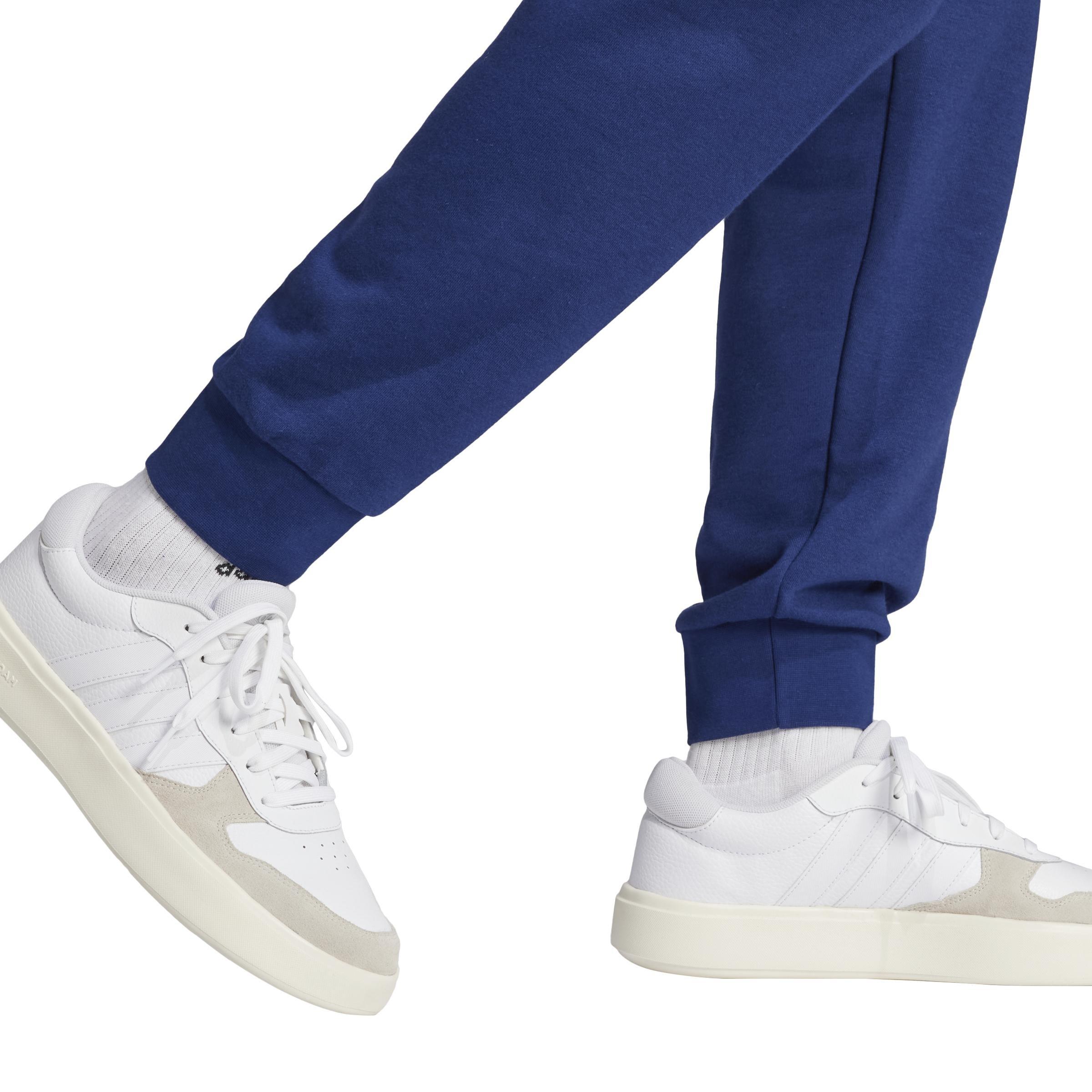 Essentials Big Logo French Terry Joggers, Blue, A701_ONE, large image number 4