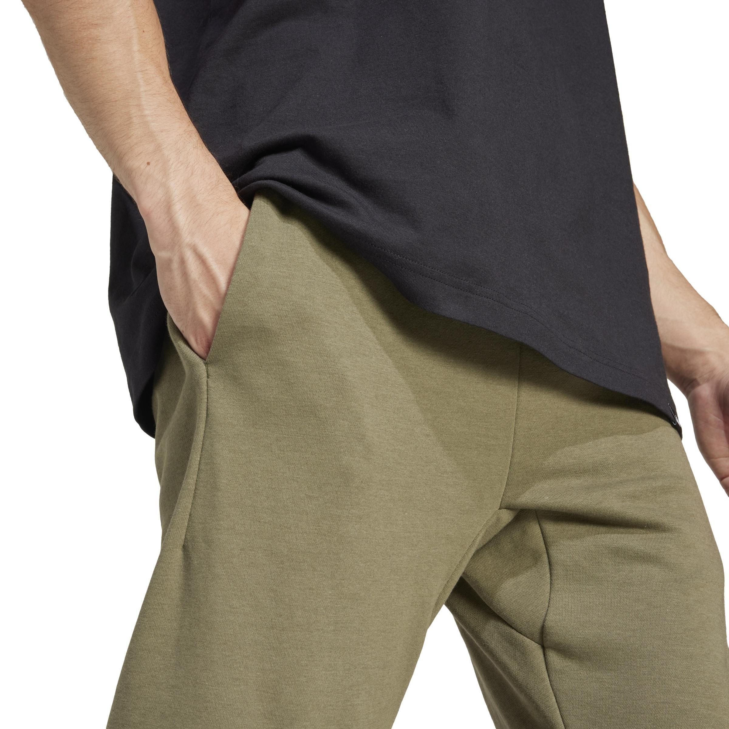 Essentials Big Logo French Terry Joggers, Green, , large image number 3