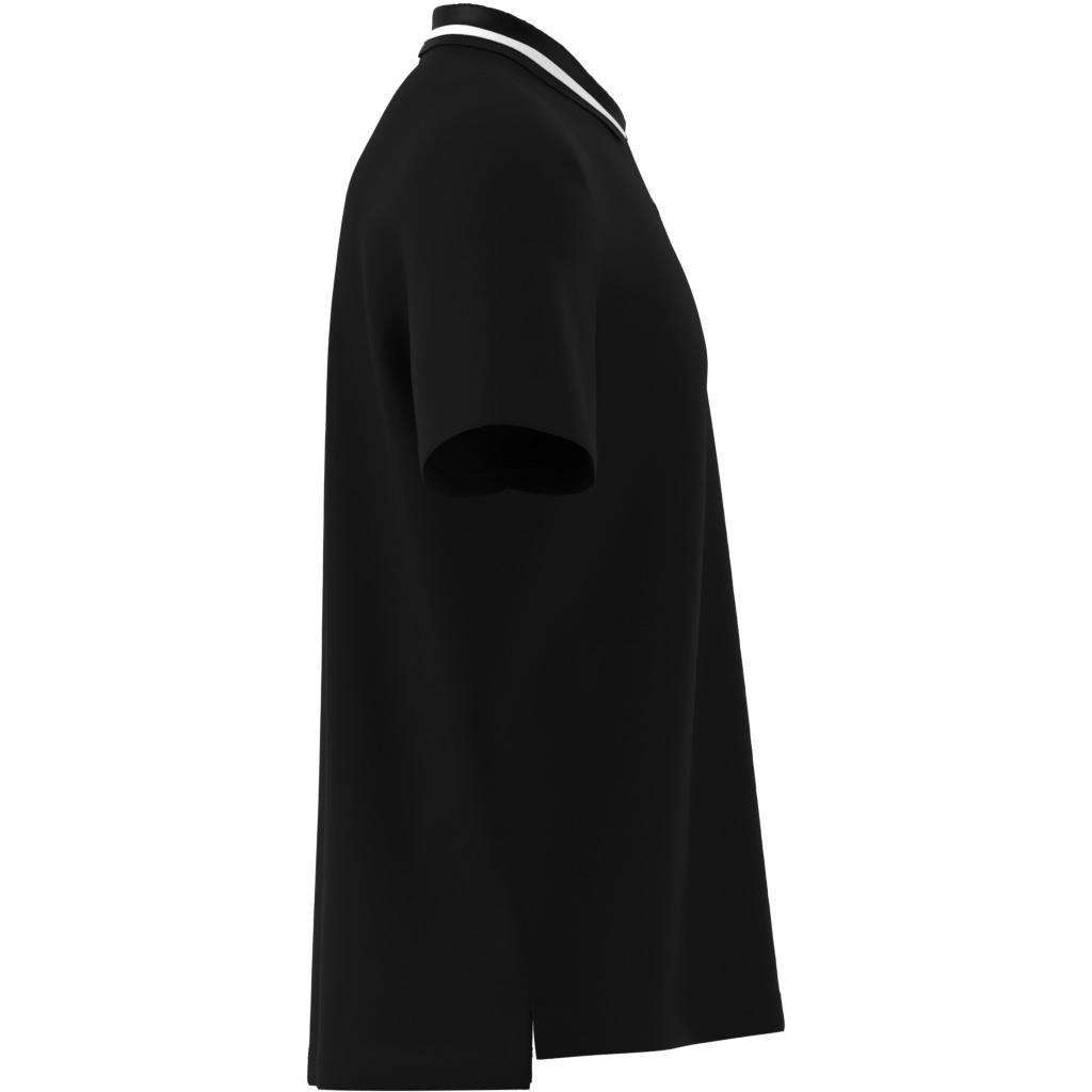 Essentials Small Logo Piqué Polo Shirt, Black, , large image number 10