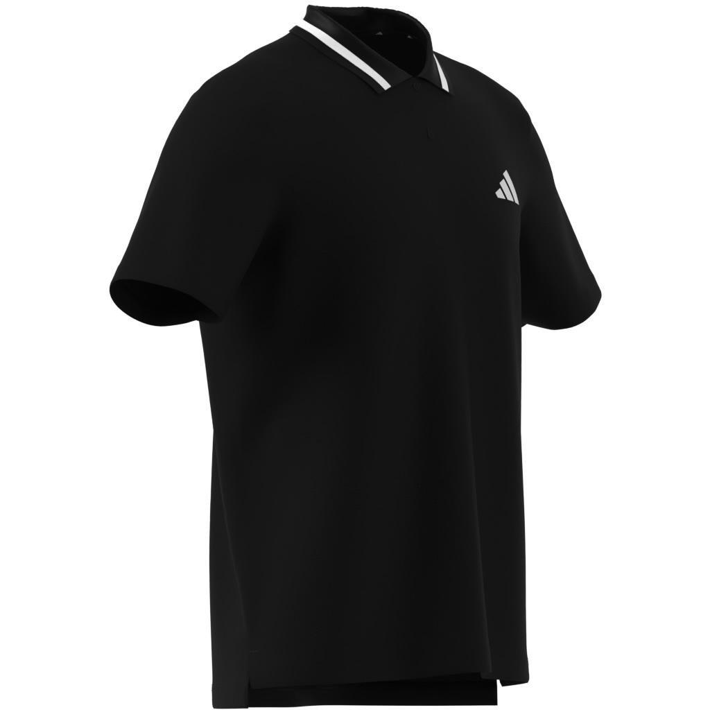 Essentials Small Logo Piqué Polo Shirt, Black, , large image number 11