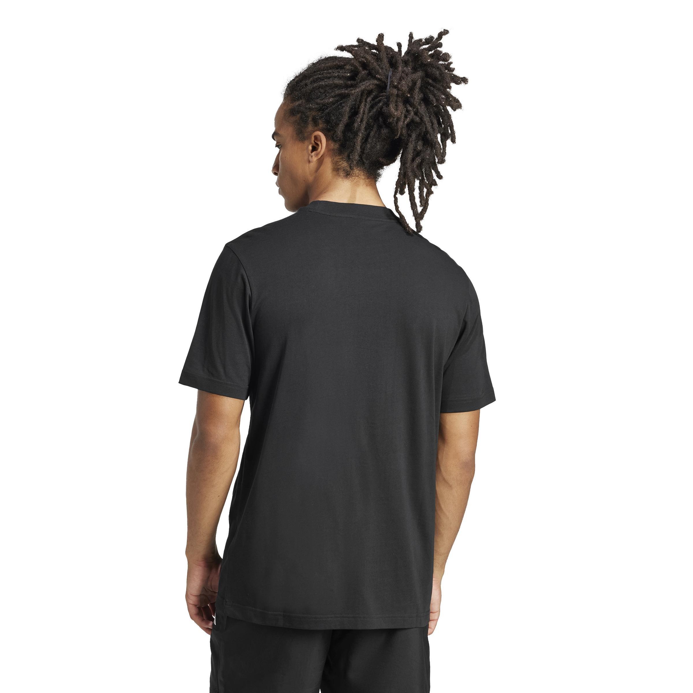 Essentials Small Logo Single Jersey T-Shirt, Black, , large image number 2