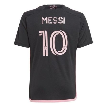 Kids Boys Inter Miami Cf 23/24 Messi Away Jersey, Black, A701_ONE, large image number 2