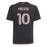 Kids Boys Inter Miami Cf 23/24 Messi Away Jersey, Black, A701_ONE, thumbnail image number 2
