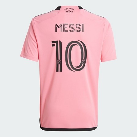 Kids Boys Inter Miami Cf 24/25 Messi Home Jersey, Pink, A701_ONE, large image number 1