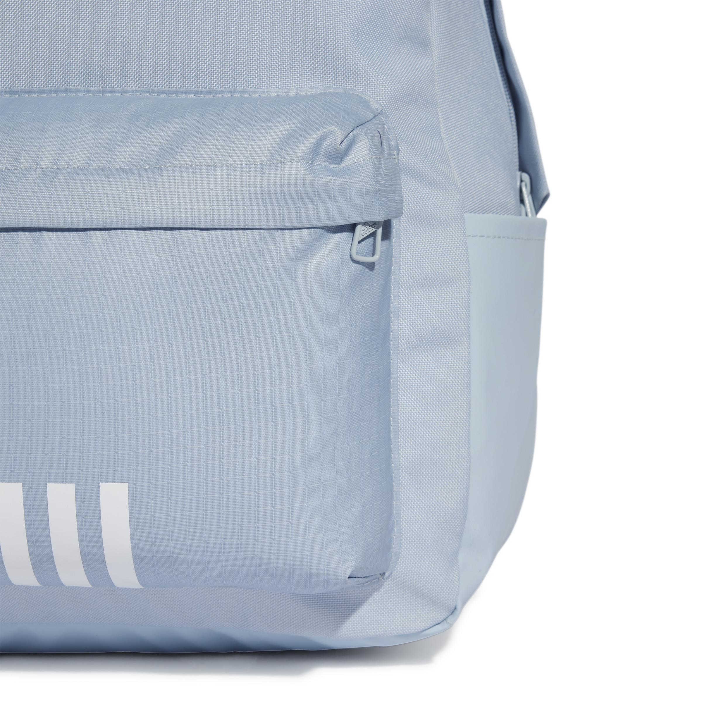 Unisex Classic Badge Of Sport 3-Stripes Backpack, Blue, A701_ONE, large image number 5