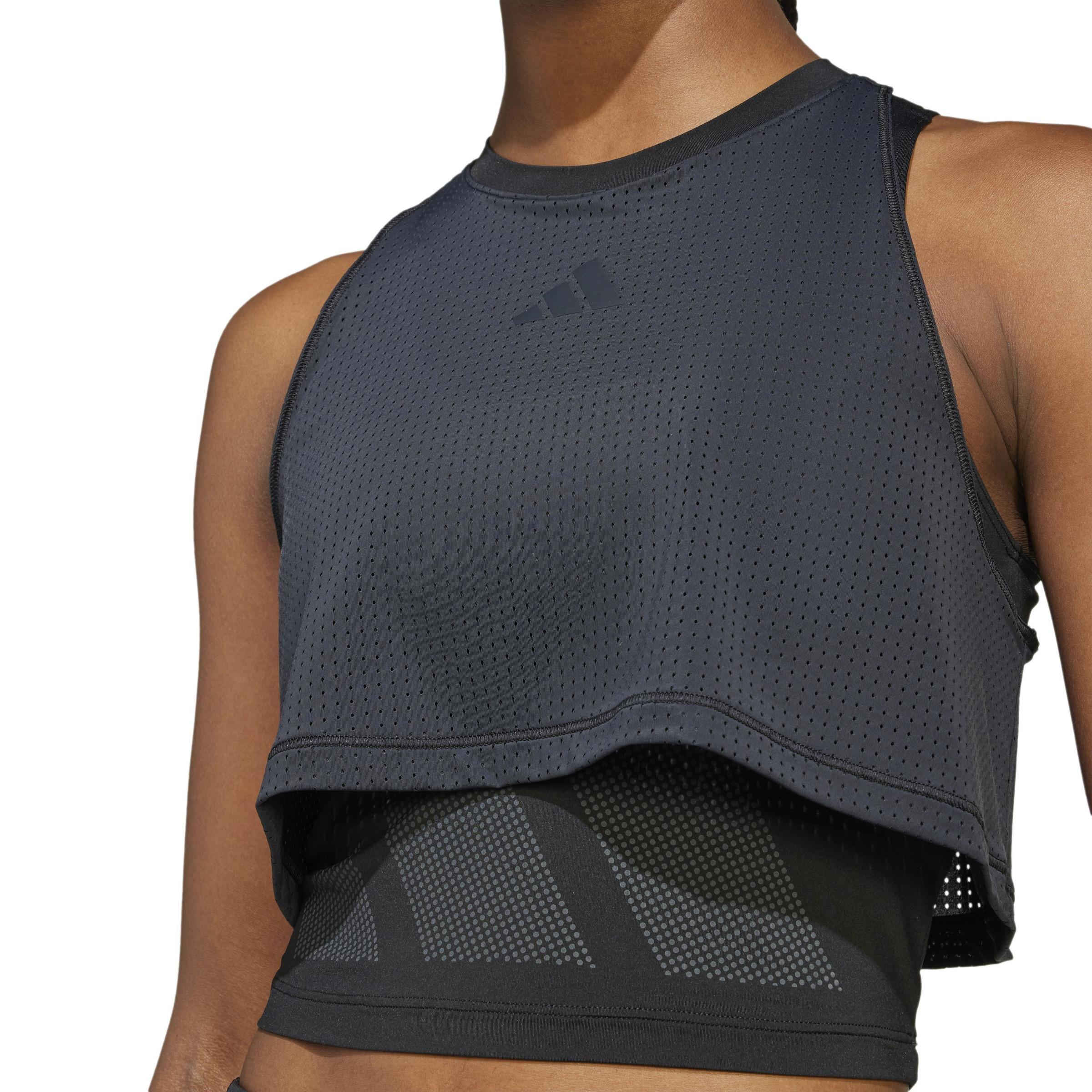 Cool Intensity 2-in-1 Workout Tank Top, Black, , large image number 3