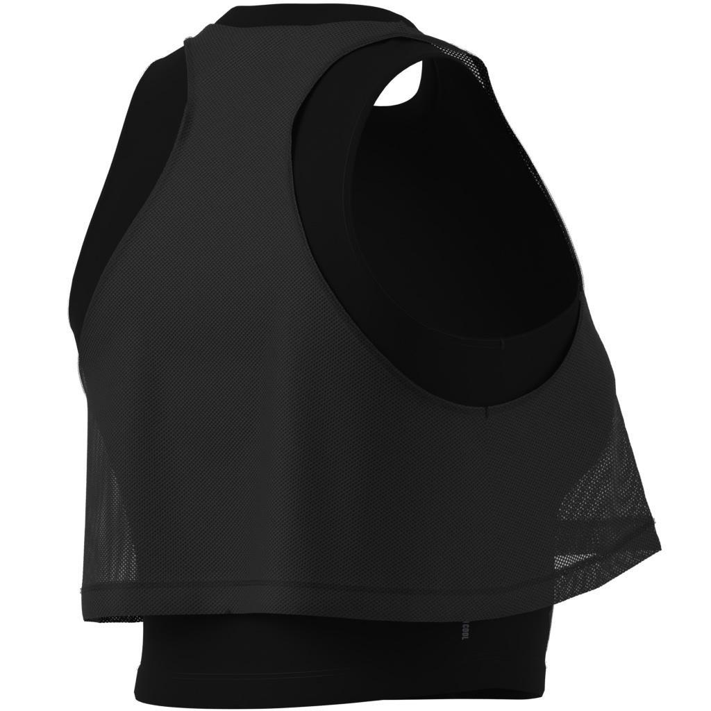 Cool Intensity 2-in-1 Workout Tank Top, Black, , large image number 4