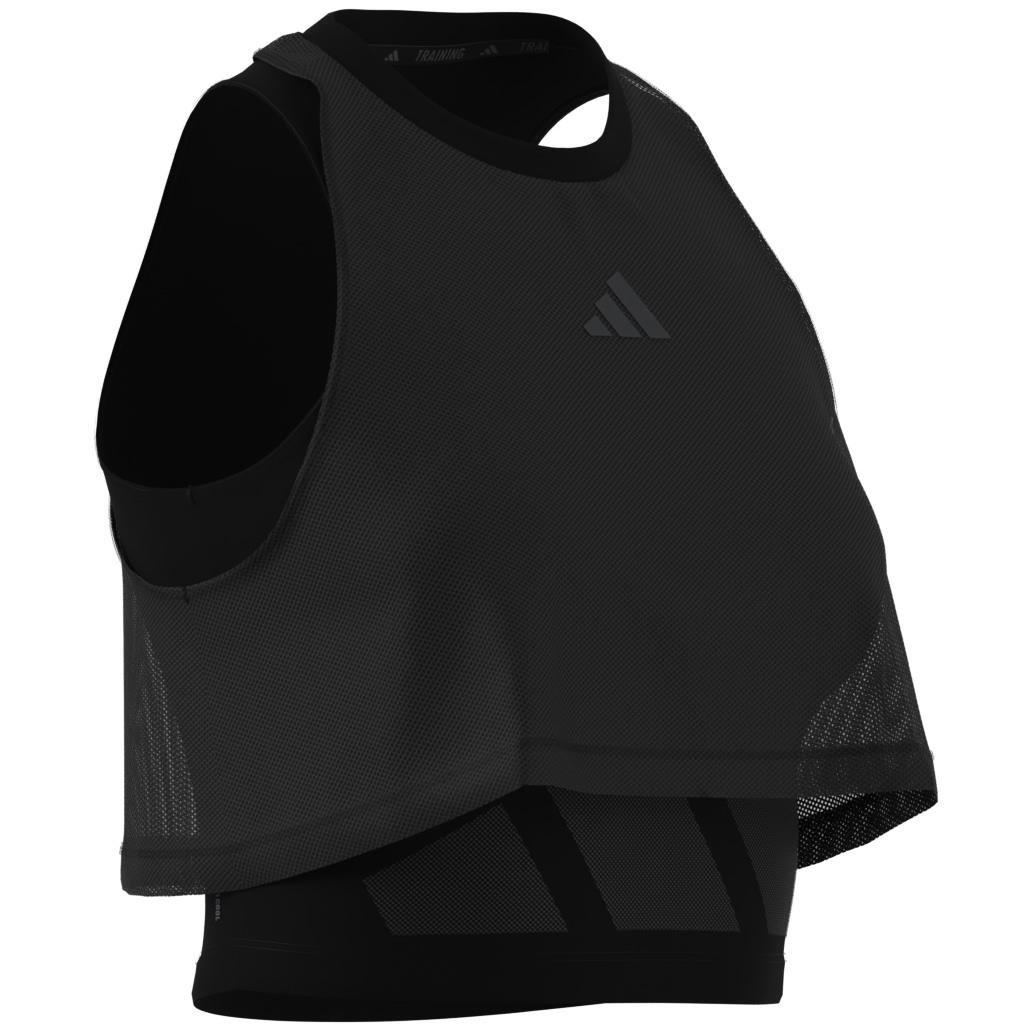 Cool Intensity 2-in-1 Workout Tank Top, Black, , large image number 11