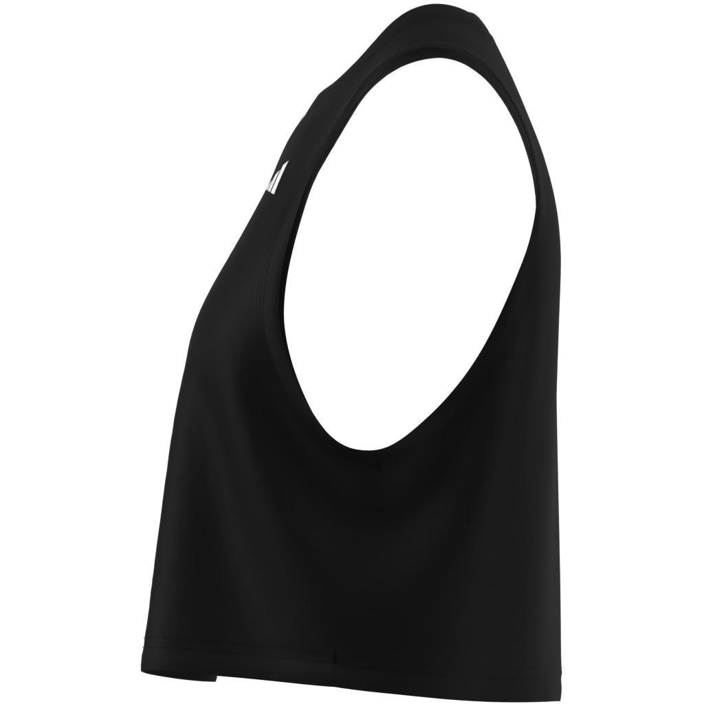Train Essentials Boxy Workout Tank Top, Black, , large image number 11