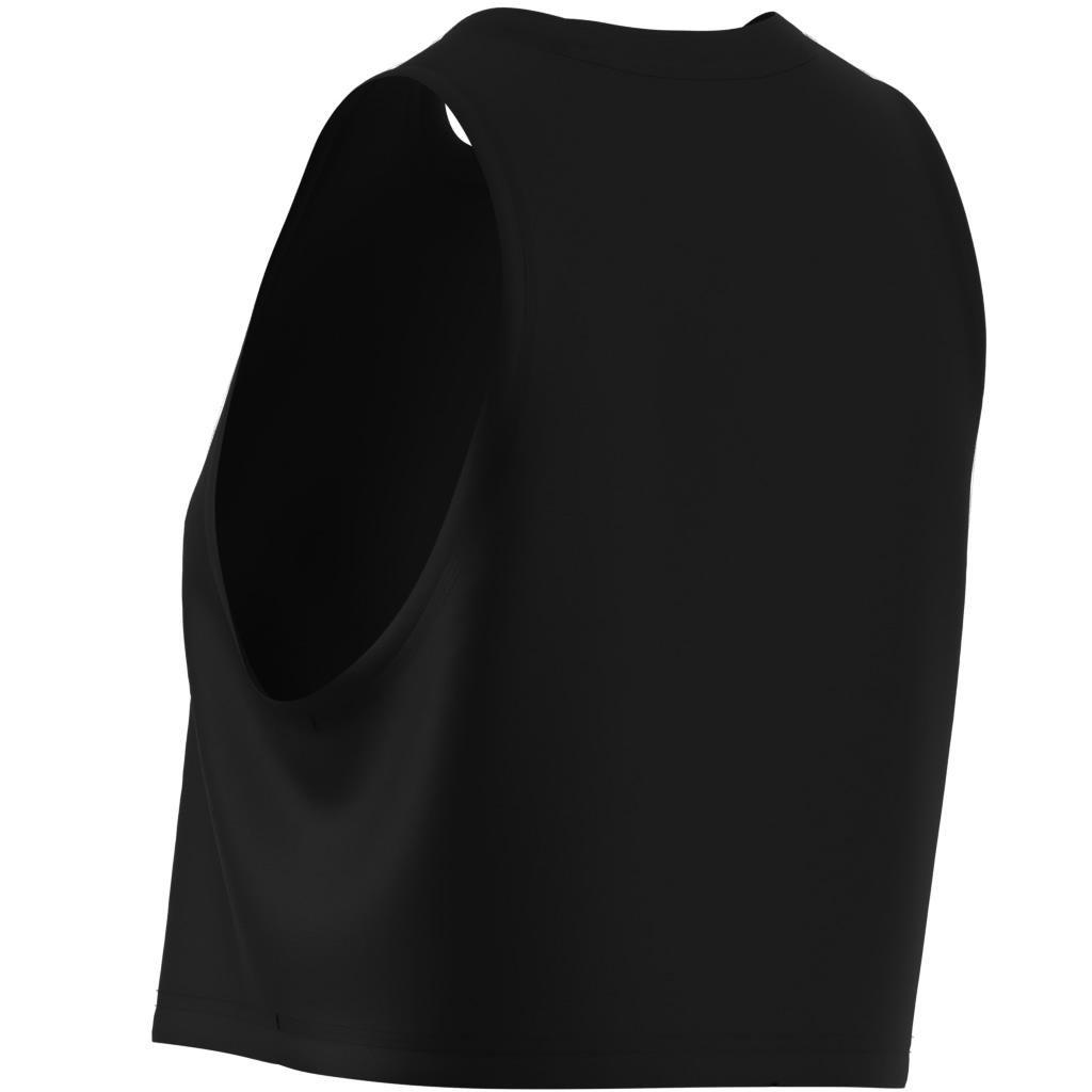 Train Essentials Boxy Workout Tank Top, Black, , large image number 12