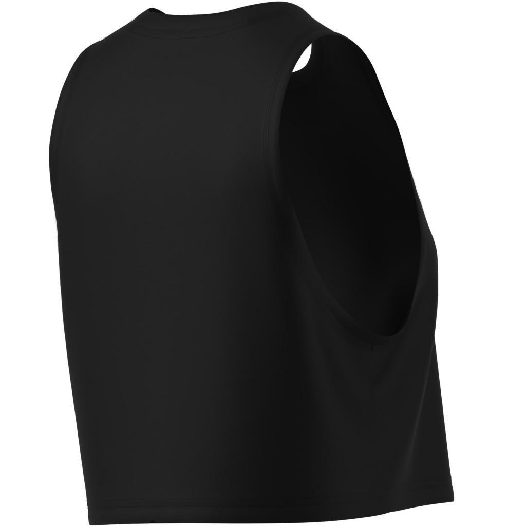 Train Essentials Boxy Workout Tank Top, Black, , large image number 13