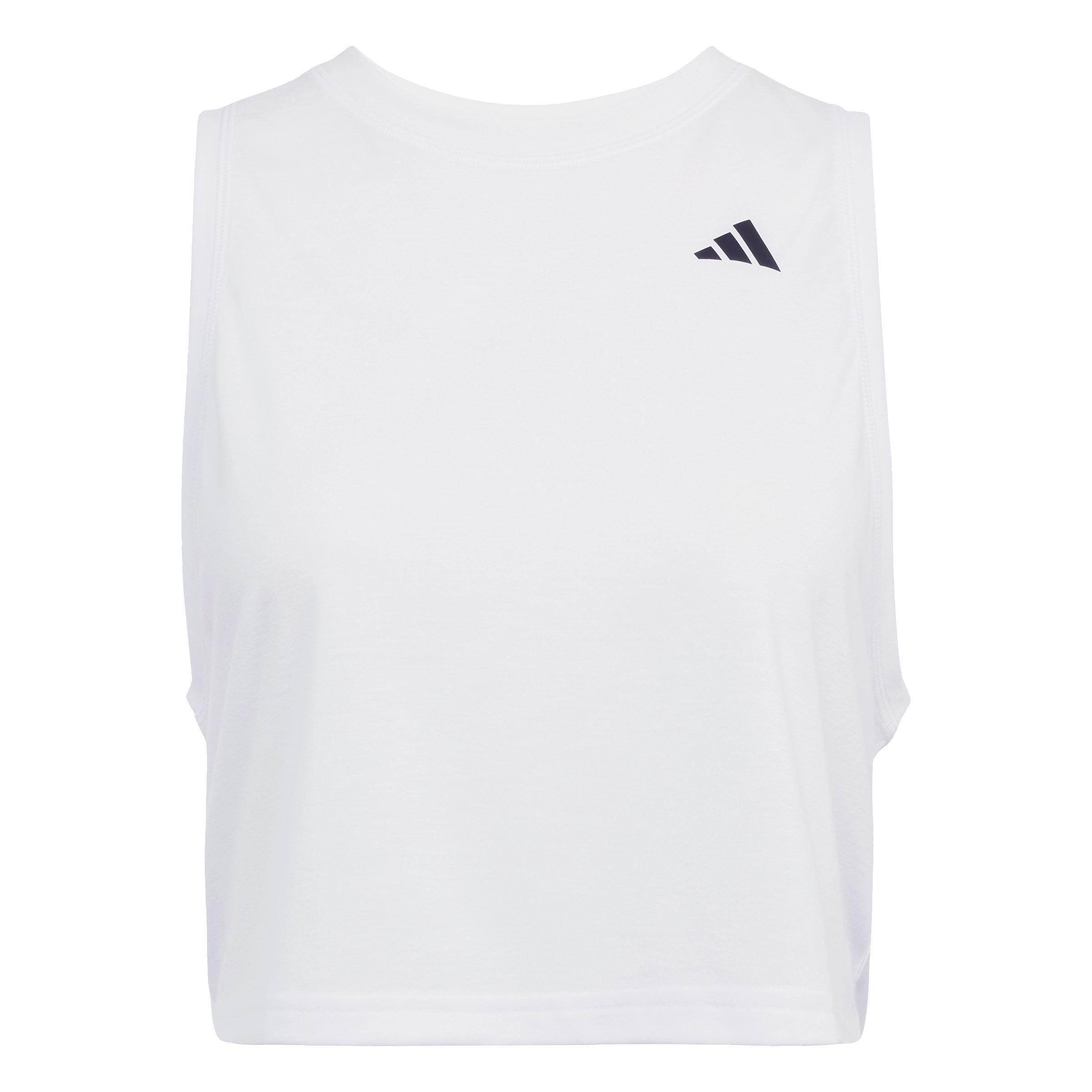 Train Essentials Boxy Workout Tank Top, White, , large image number 0