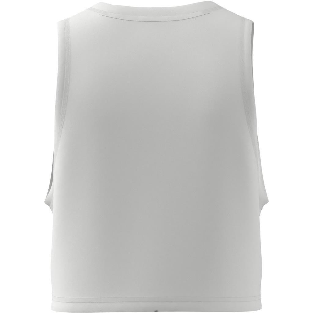 Train Essentials Boxy Workout Tank Top, White, , large image number 9