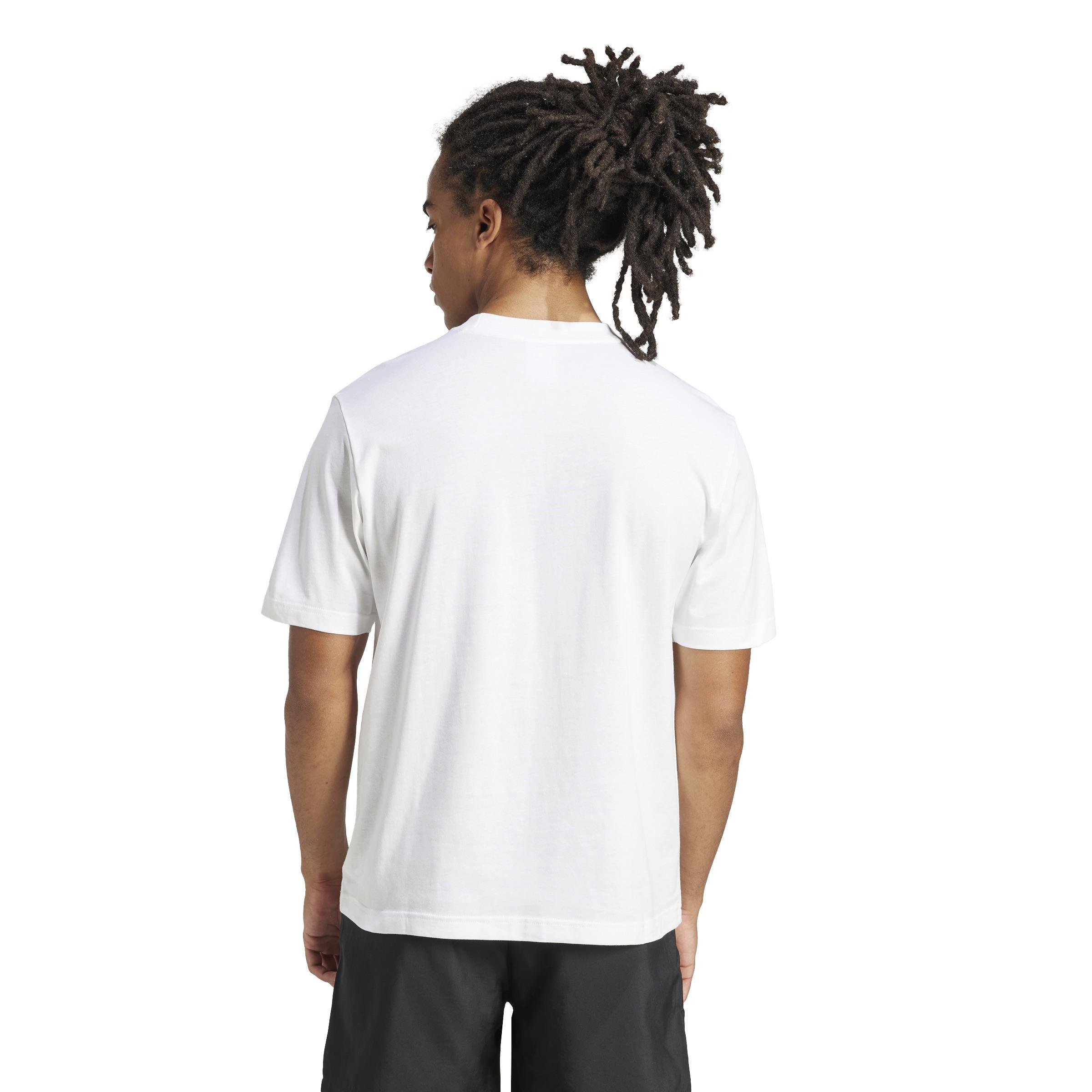 Essentials Small Logo Single Jersey T-Shirt, White, , large image number 1